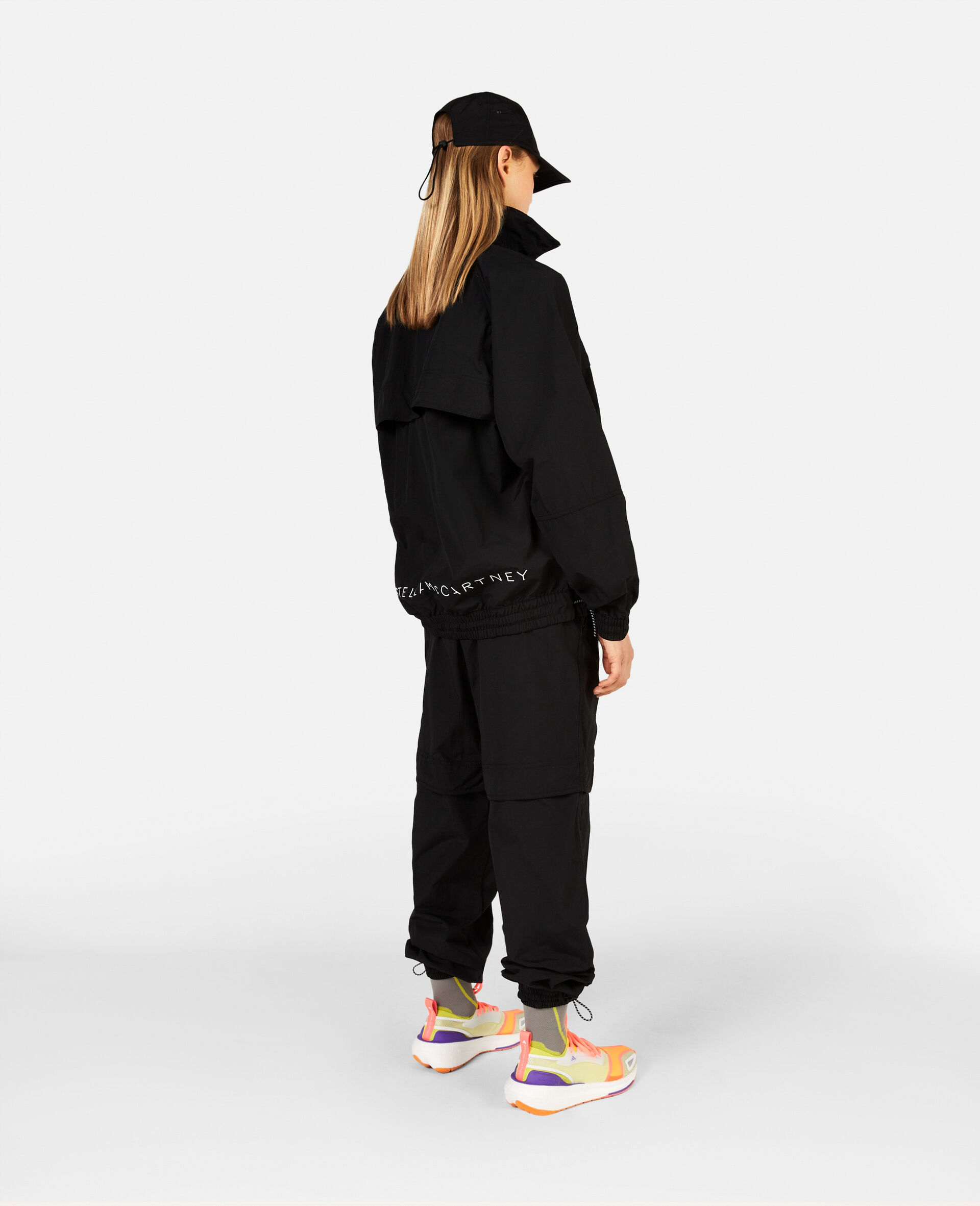 TrueCasuals Woven Trackpants-Black-large image number 2