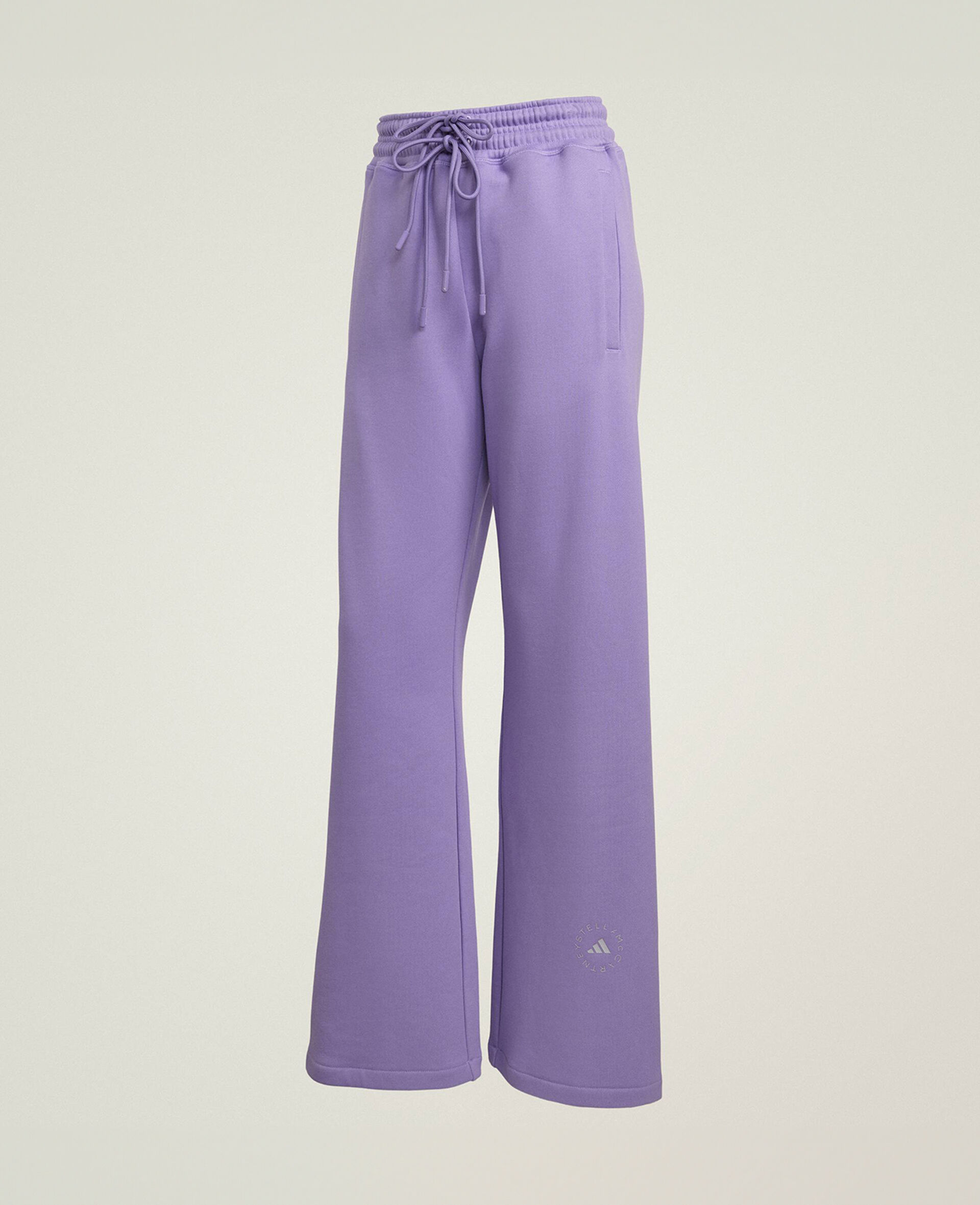 Logo Straight-Leg Joggers-Purple-medium