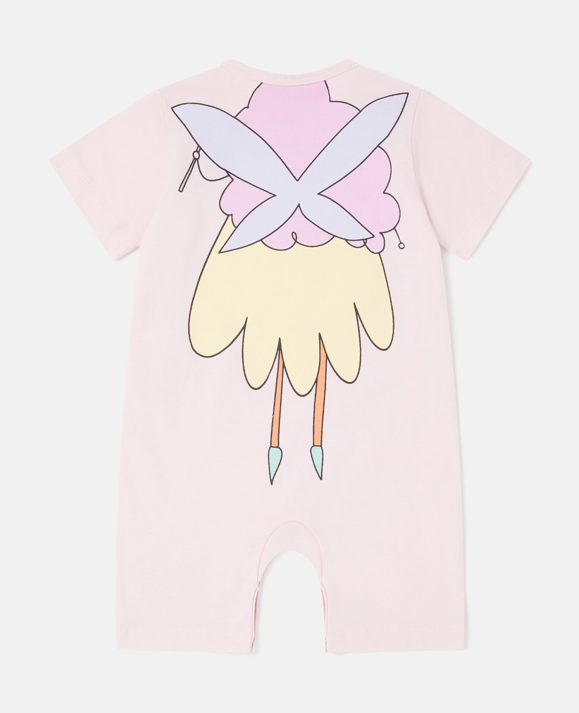 Pagliaccetto girocollo grafica fata-Rosa-large image number 2