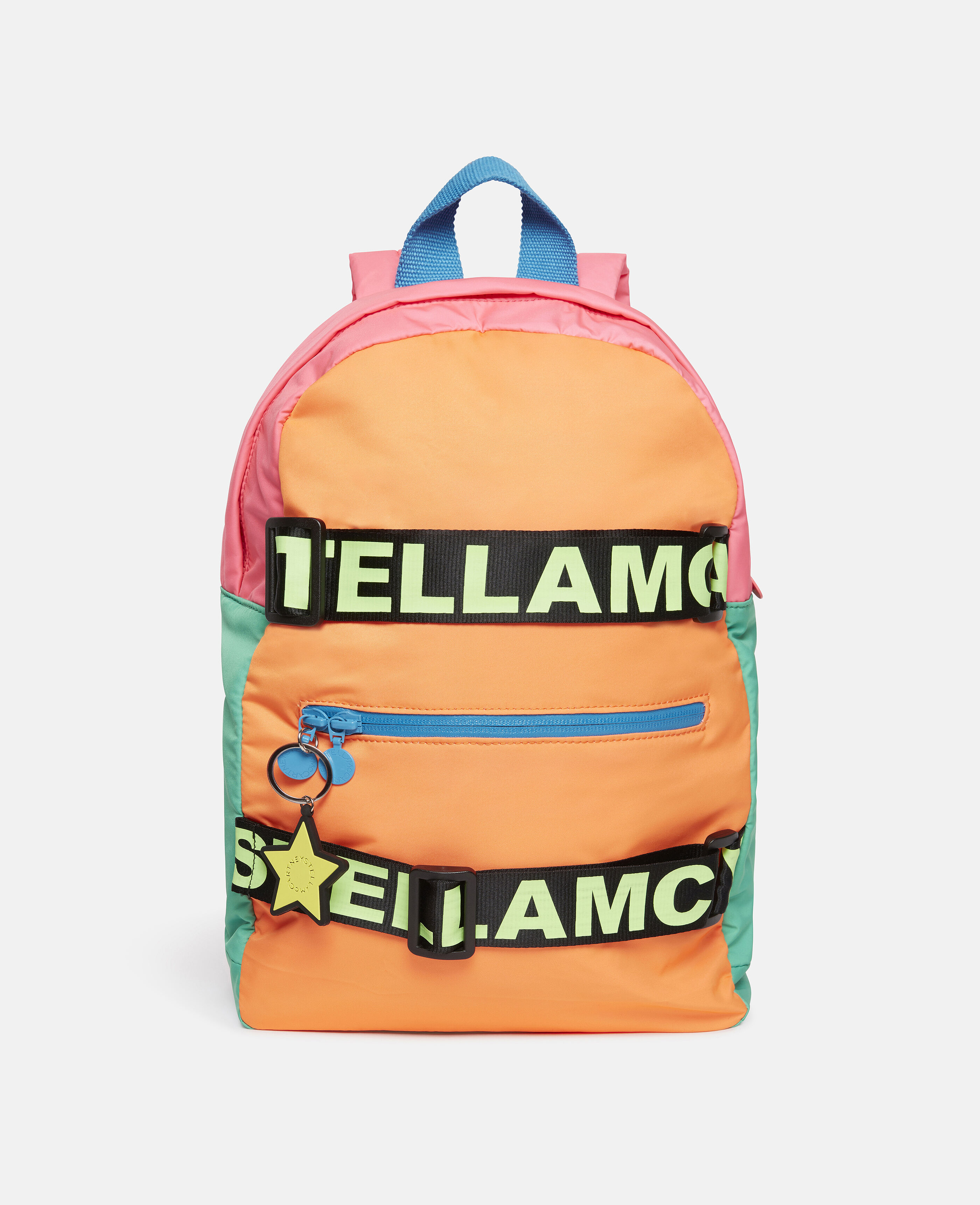 Stella mccartney logo 2025 backpack