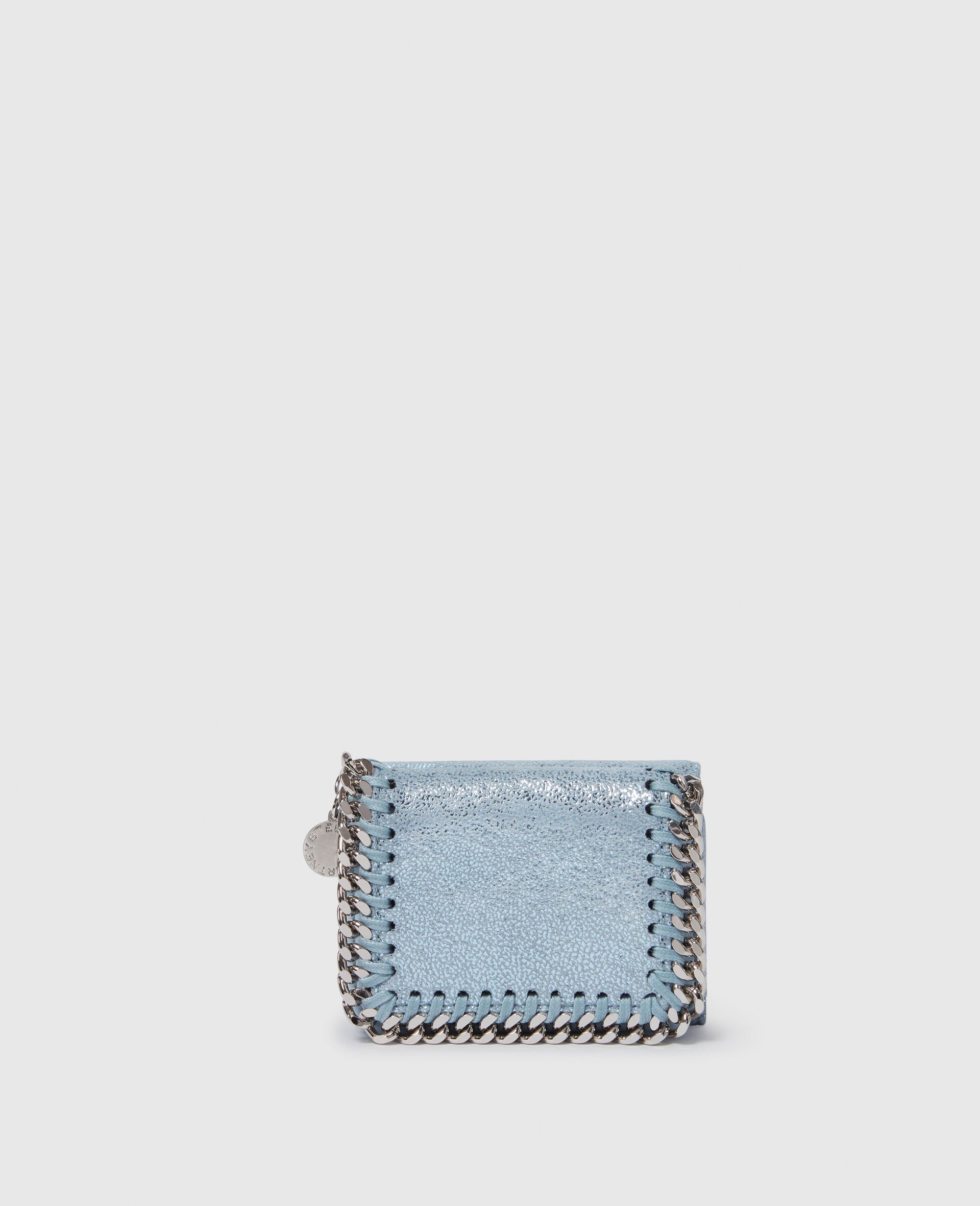 Falabella Tri-Fold Wallet-Blue-large image number 0