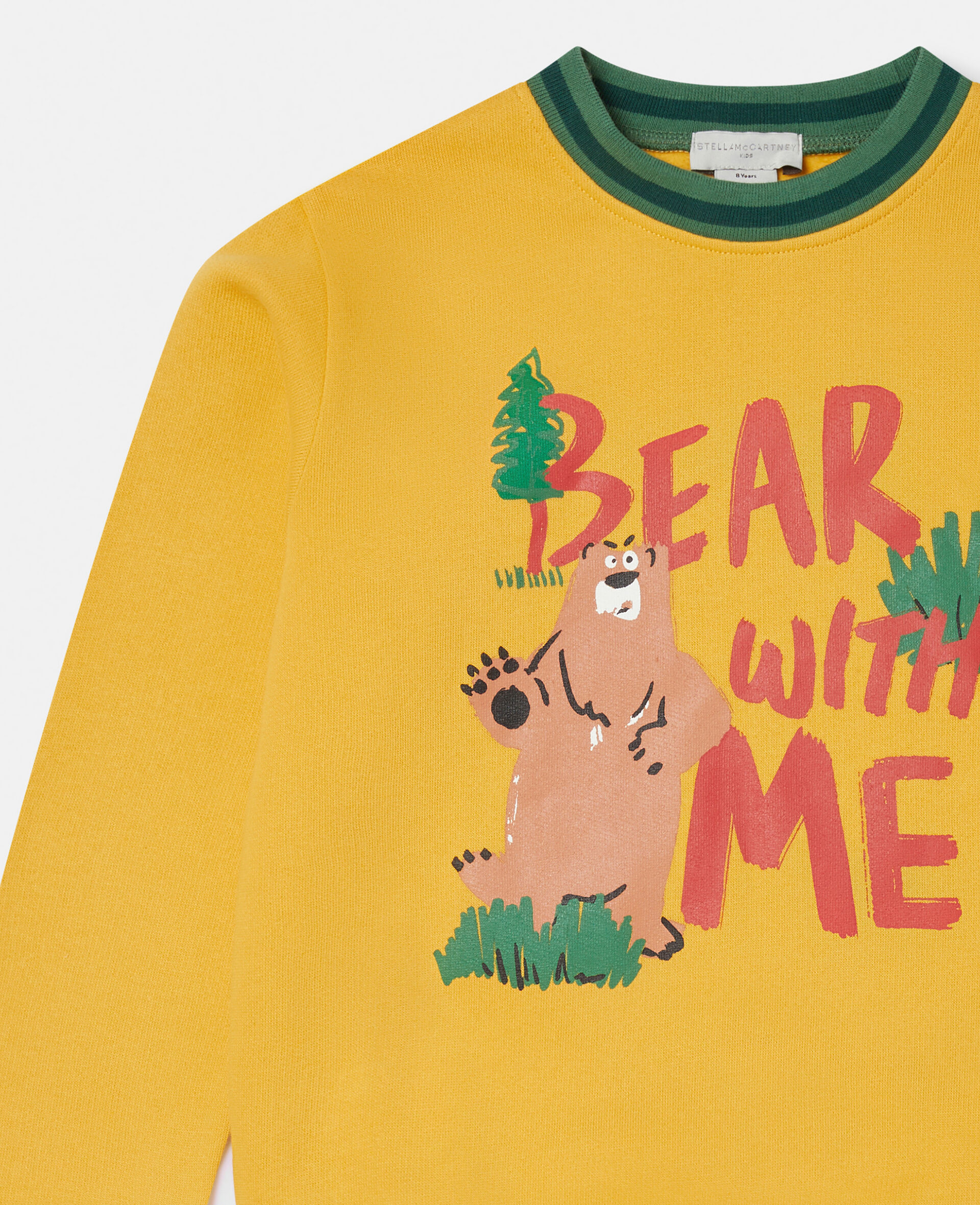 'Bear With Me' Jumper-Yellow-large image number 1