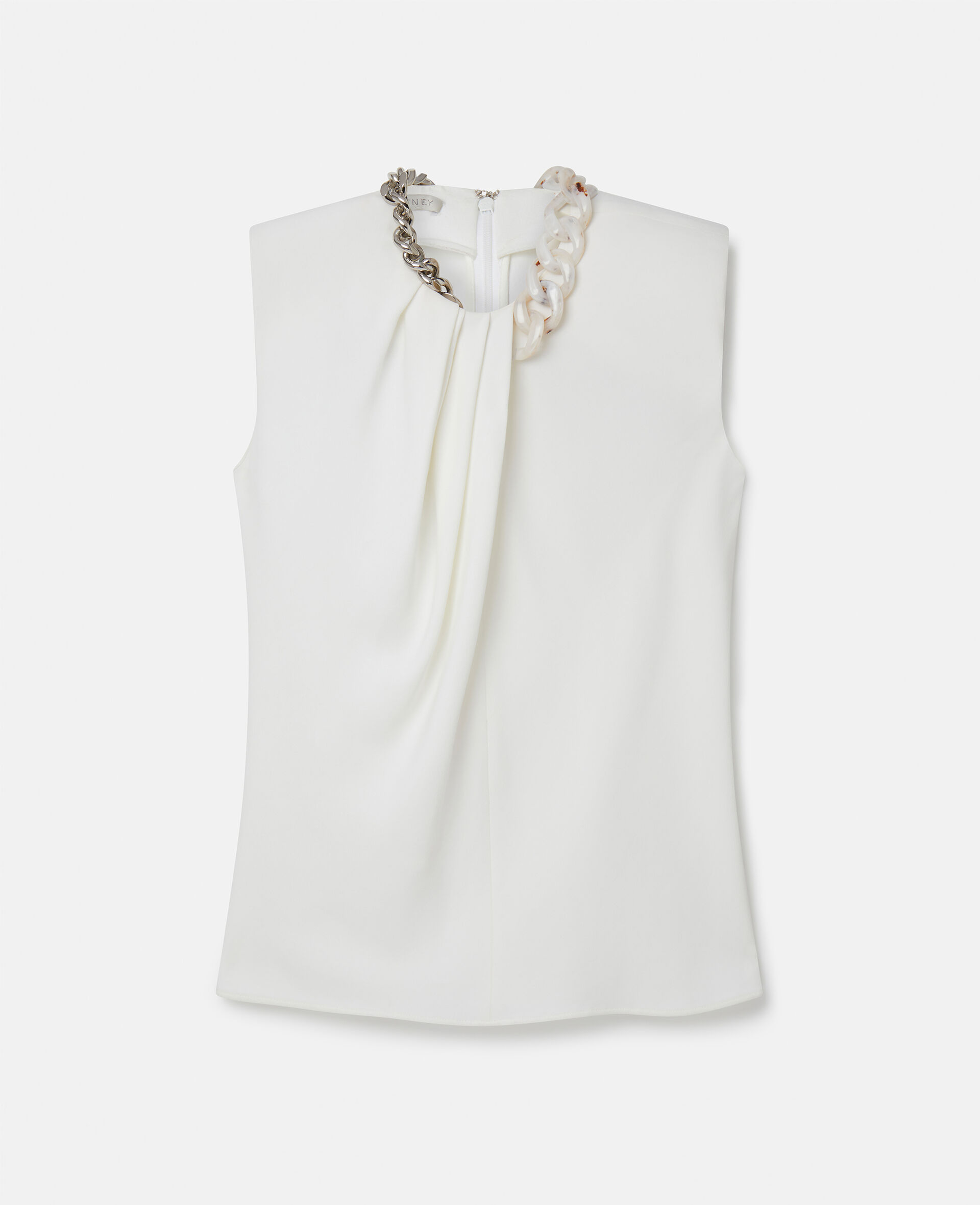 Falabella Chain Top-White-large image number 1