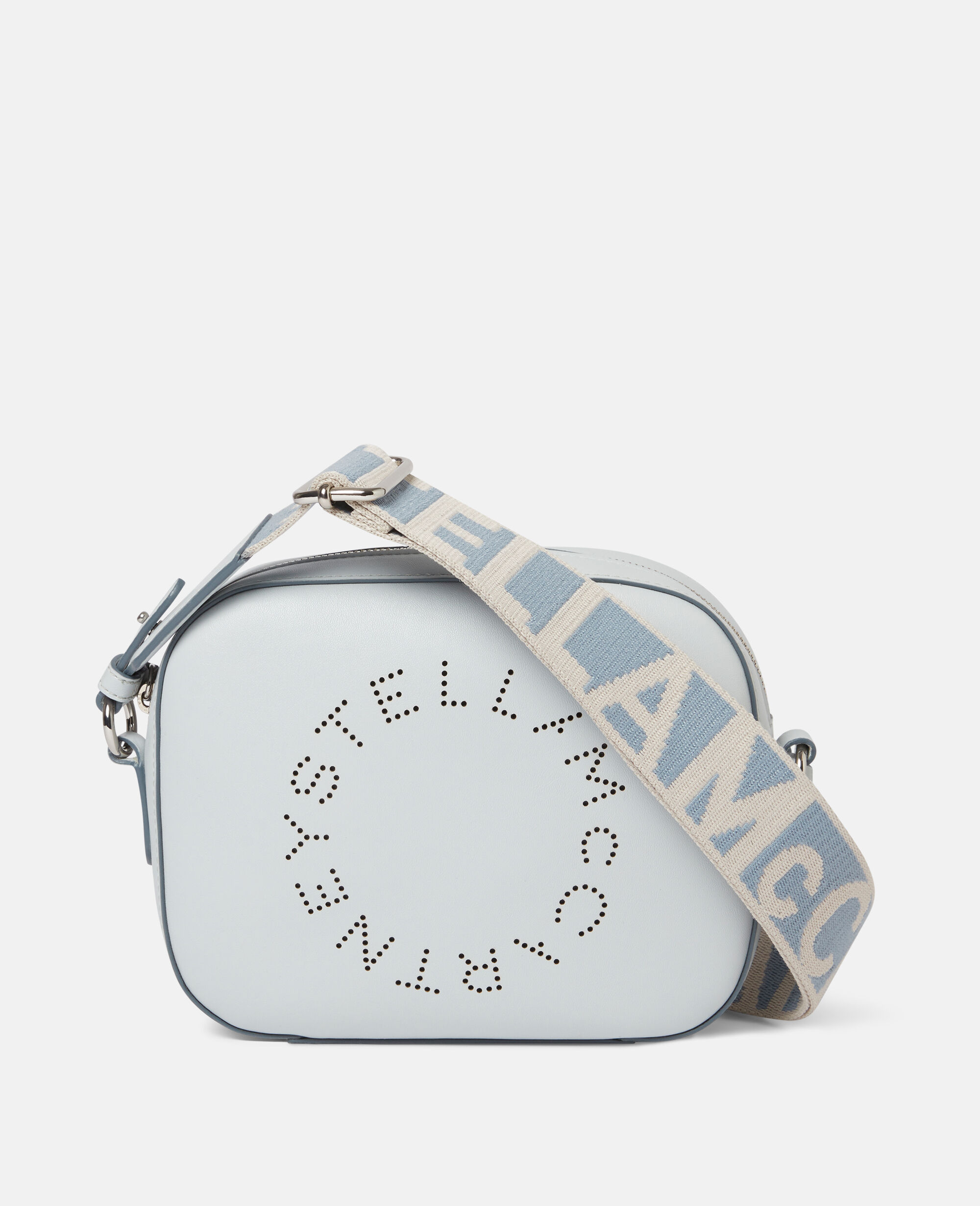 Women Cloud Blue Logo Crossbody Camera Bag Stella McCartney CY