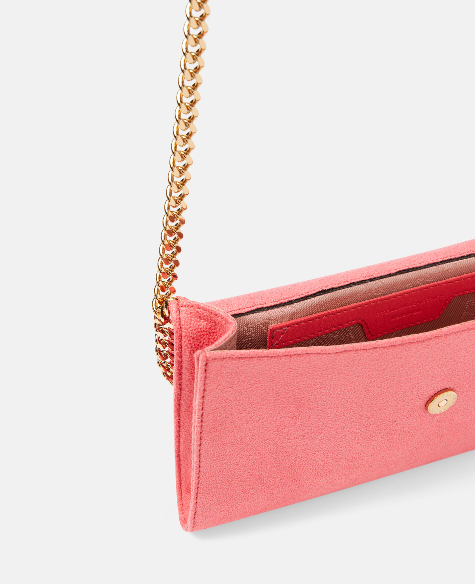 Women Bright Pink Falabella Mini Crossbody Bag Stella McCartney GR