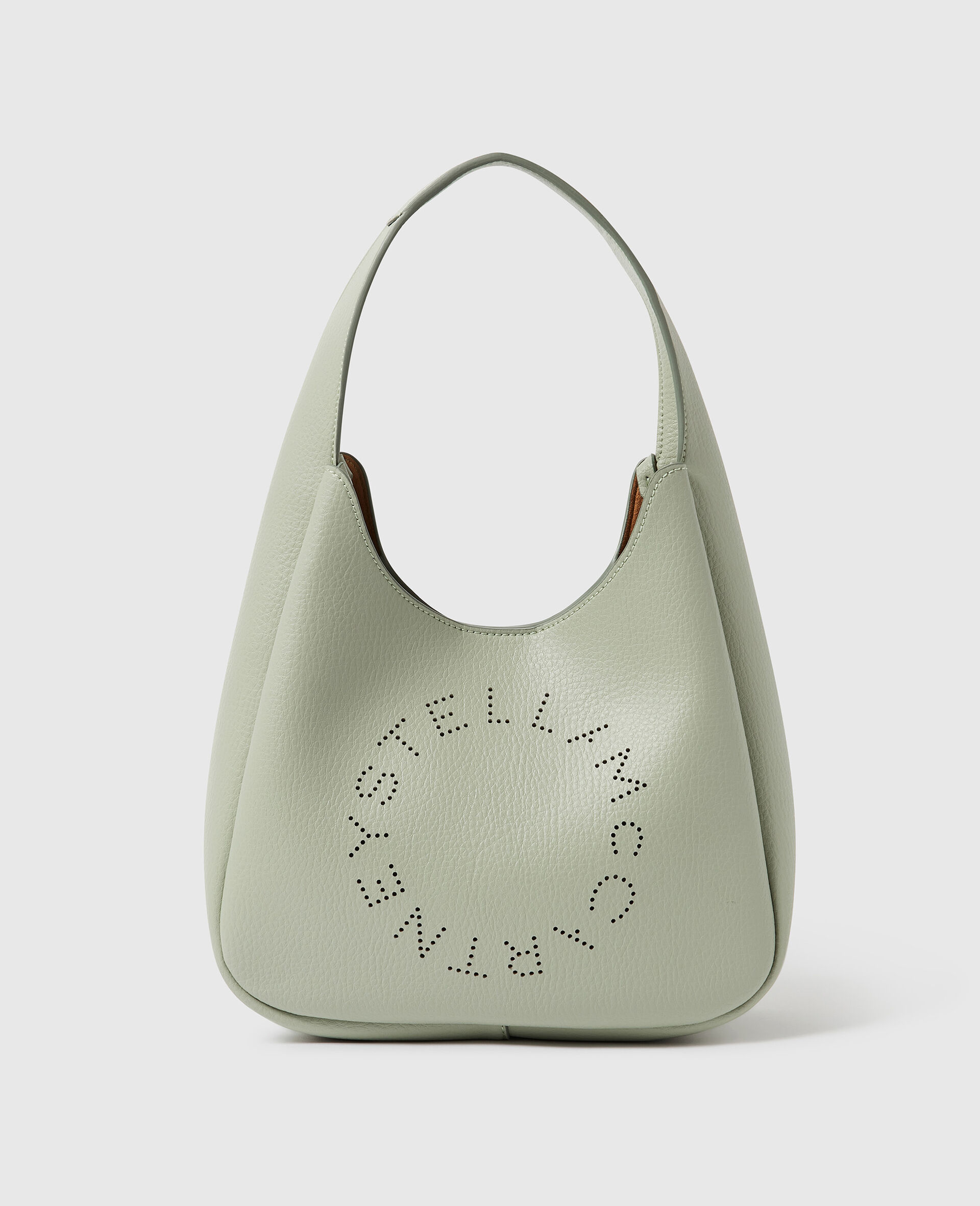 Logo Small Hobo Bag-Green-medium