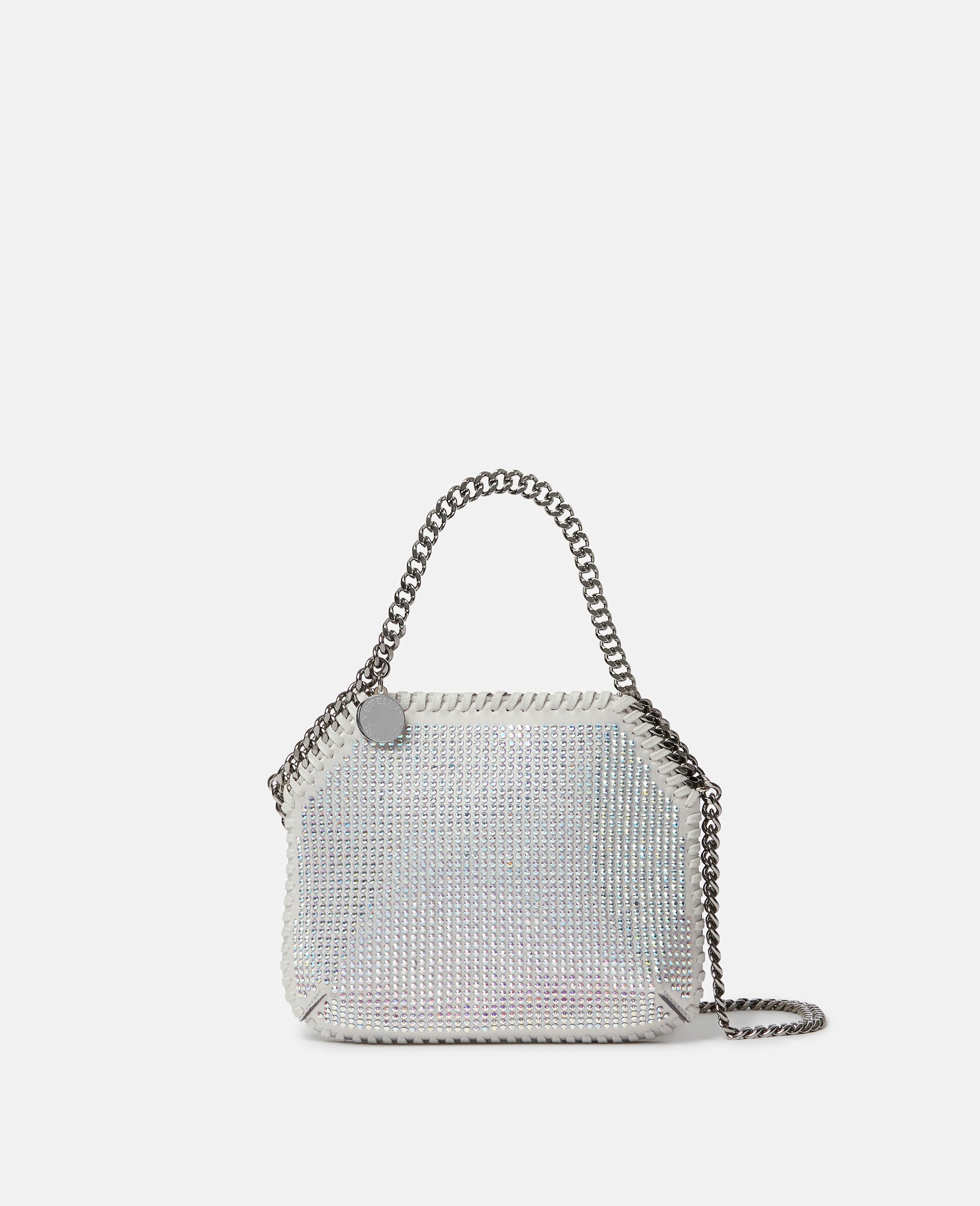 Mini Falabella Shoulder Bag -Grey-large image number 0