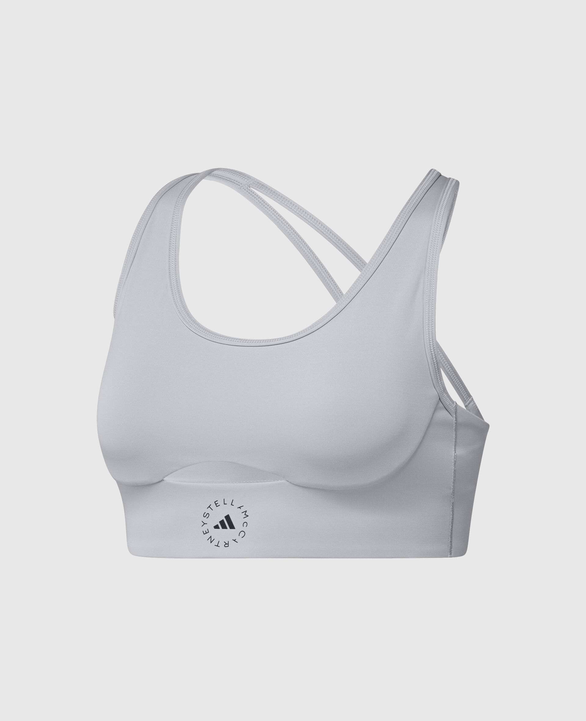 TrueStrength Yoga Bra-Grey-medium