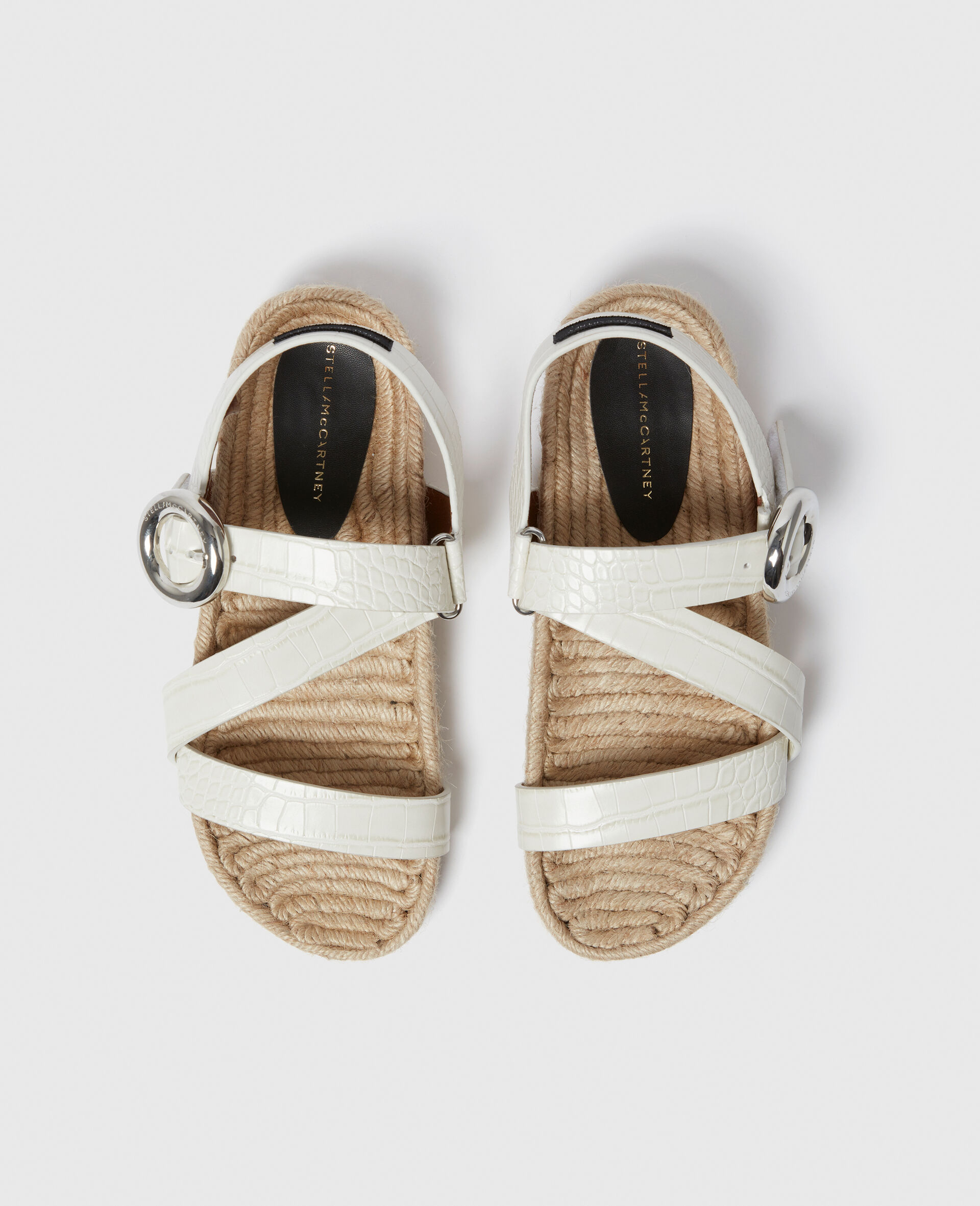 Gaia S-Wave Sandals-White-large image number 3