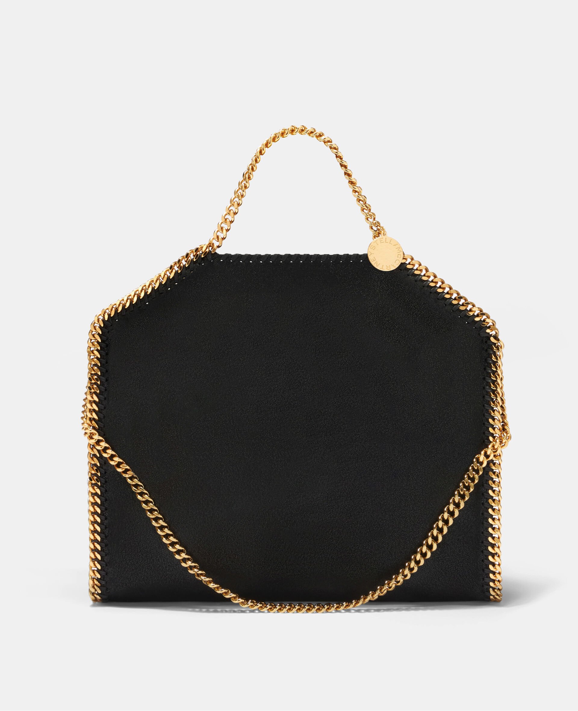 Falabella Fold-Over Tote Bag-Black-large Falabella Fold-Over Tote Bag-Black-large image number 0