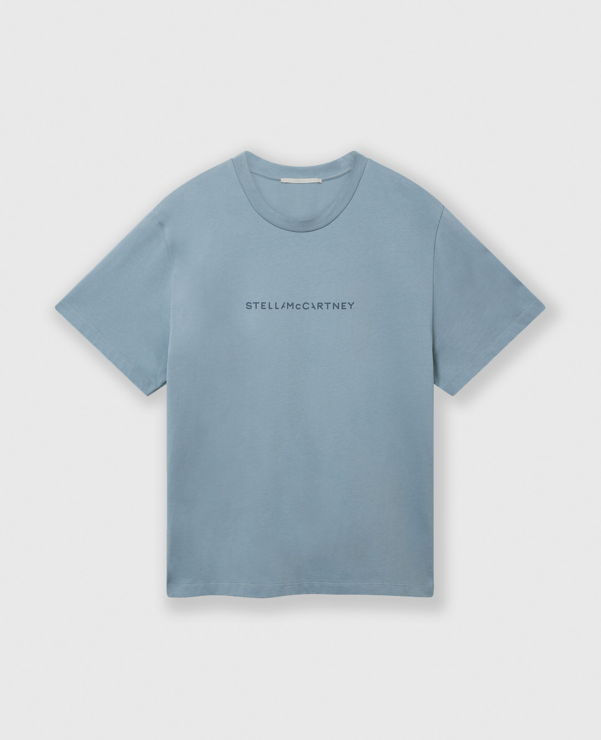 Logo Oversized Cotton T-Shirt-Pink-large image number 0
