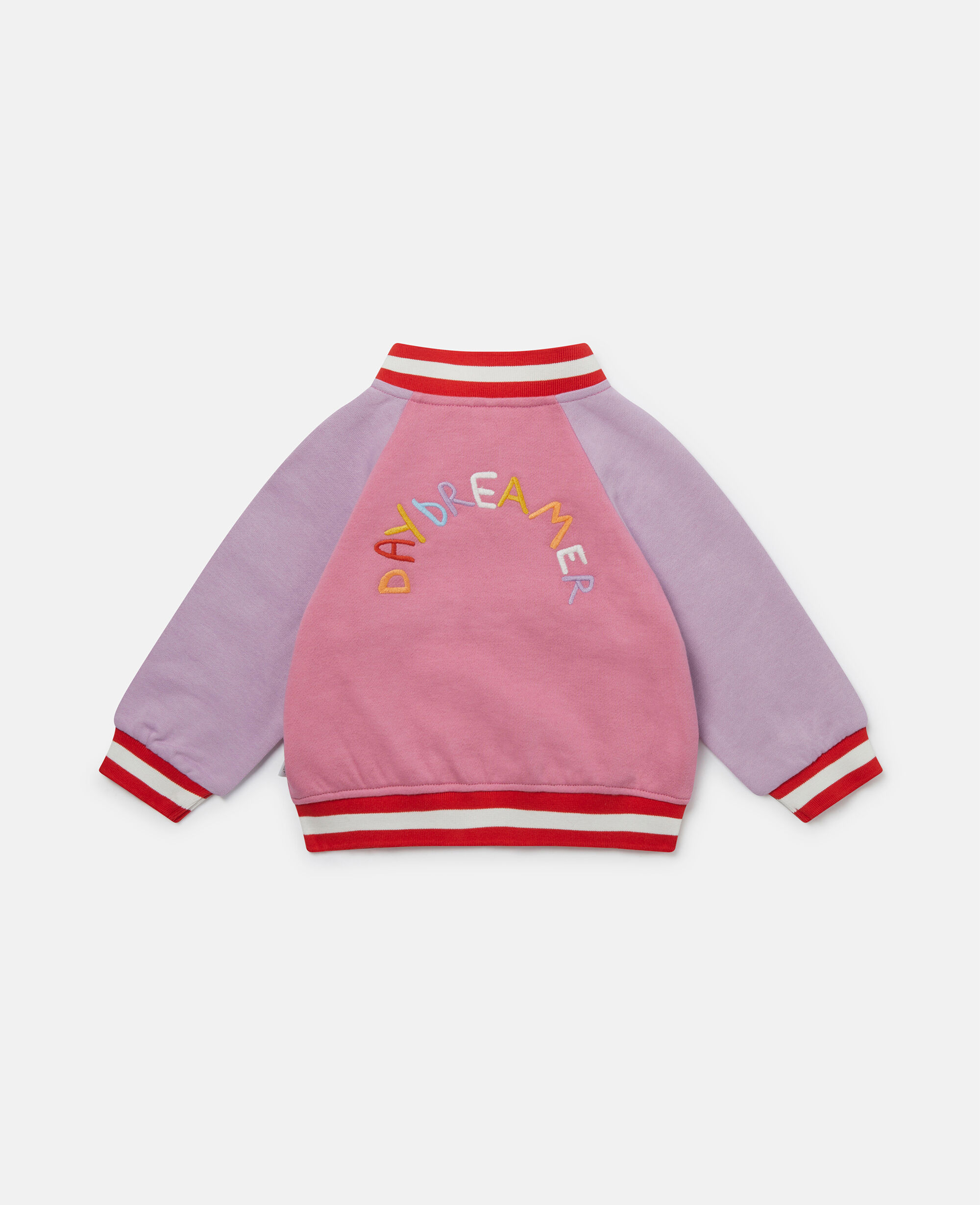 Women Pink Daydreamer 刺繍 ボンバー ジャケット | Stella McCartney JP