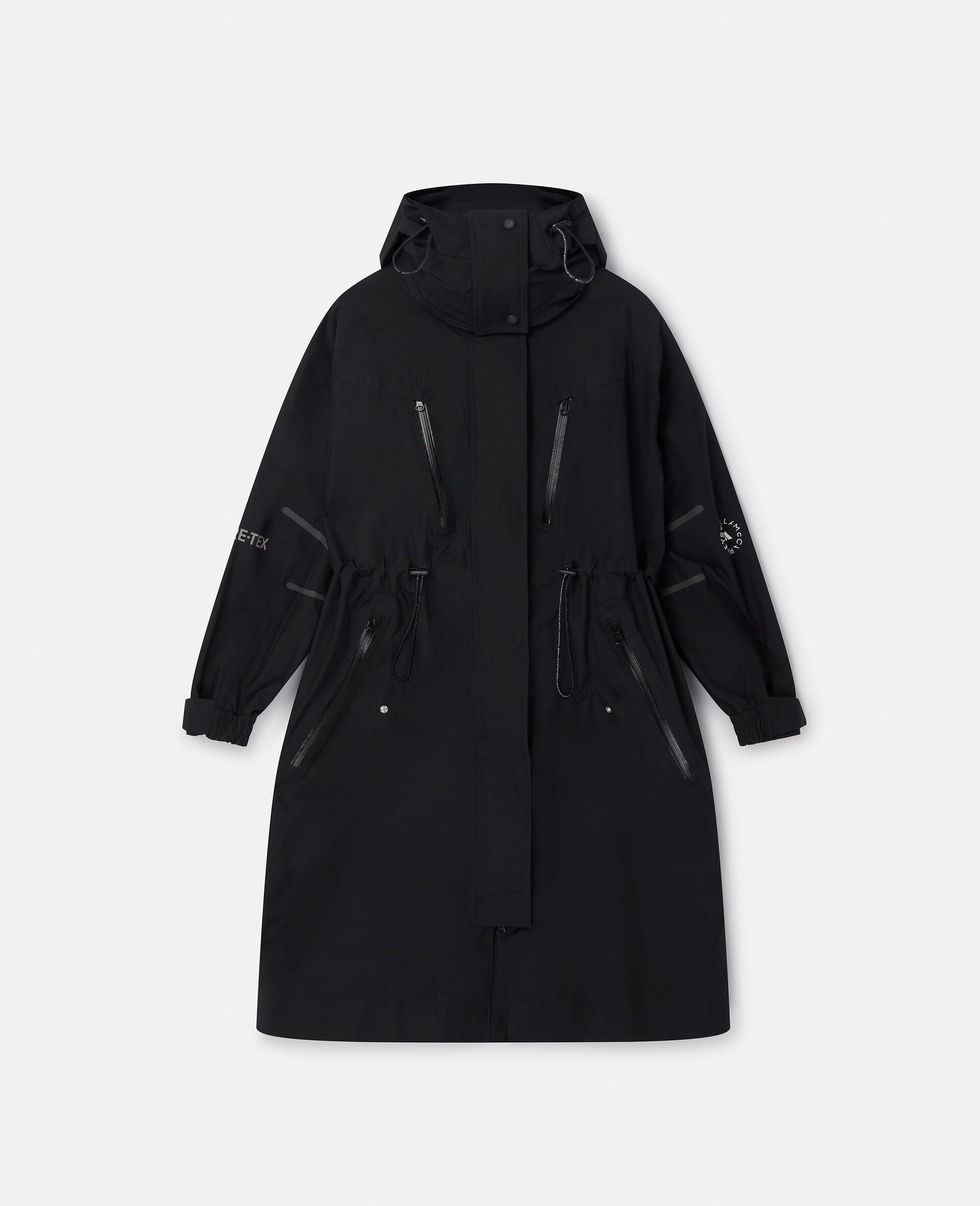 Women Core Black GORE‑TEX PACLITE® Hooded Jacket Stella McCartney CA