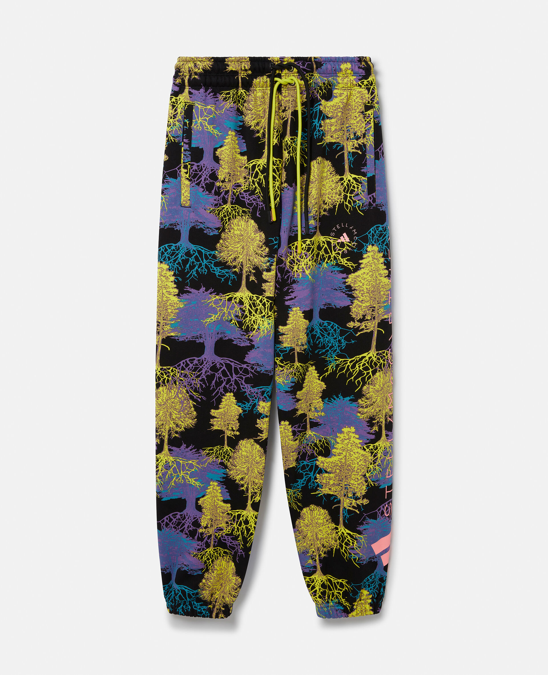 迷幻树印花卫裤-Multicolored-large image number 0