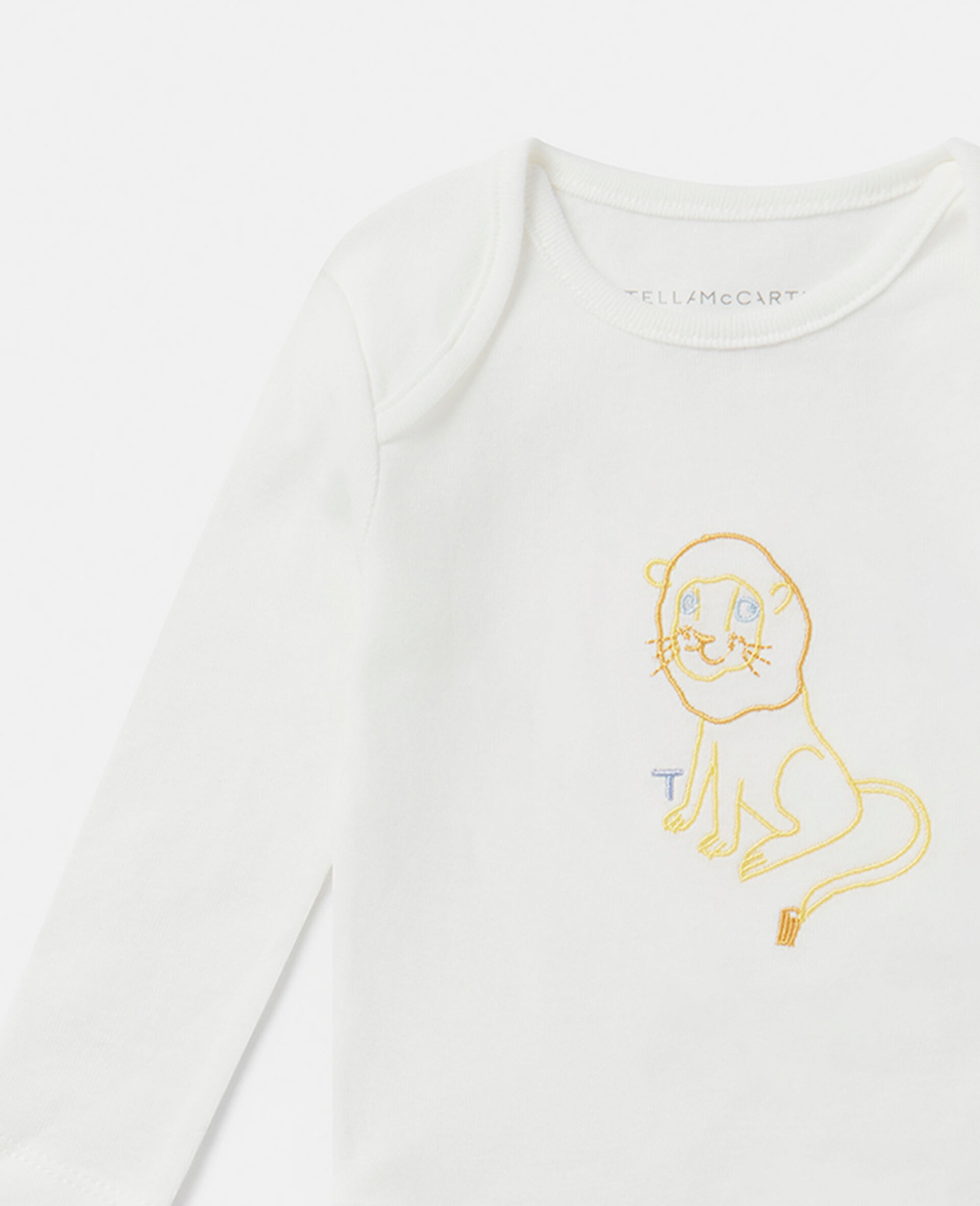 7 Pack of Animal Print Days of the Week Bodysuits-White-large image number 3