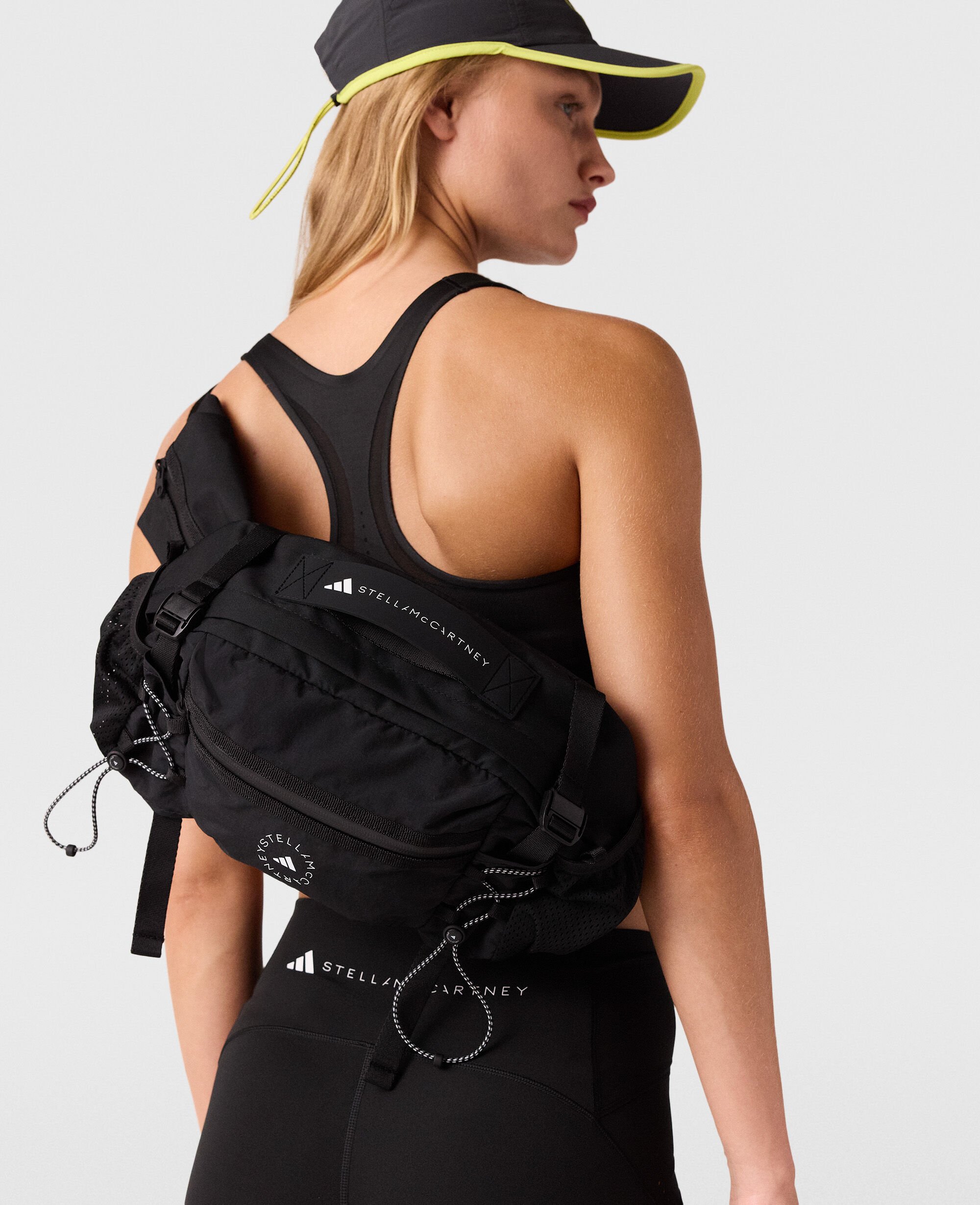 Women Black Logo Multisport Bag | Stella McCartney US