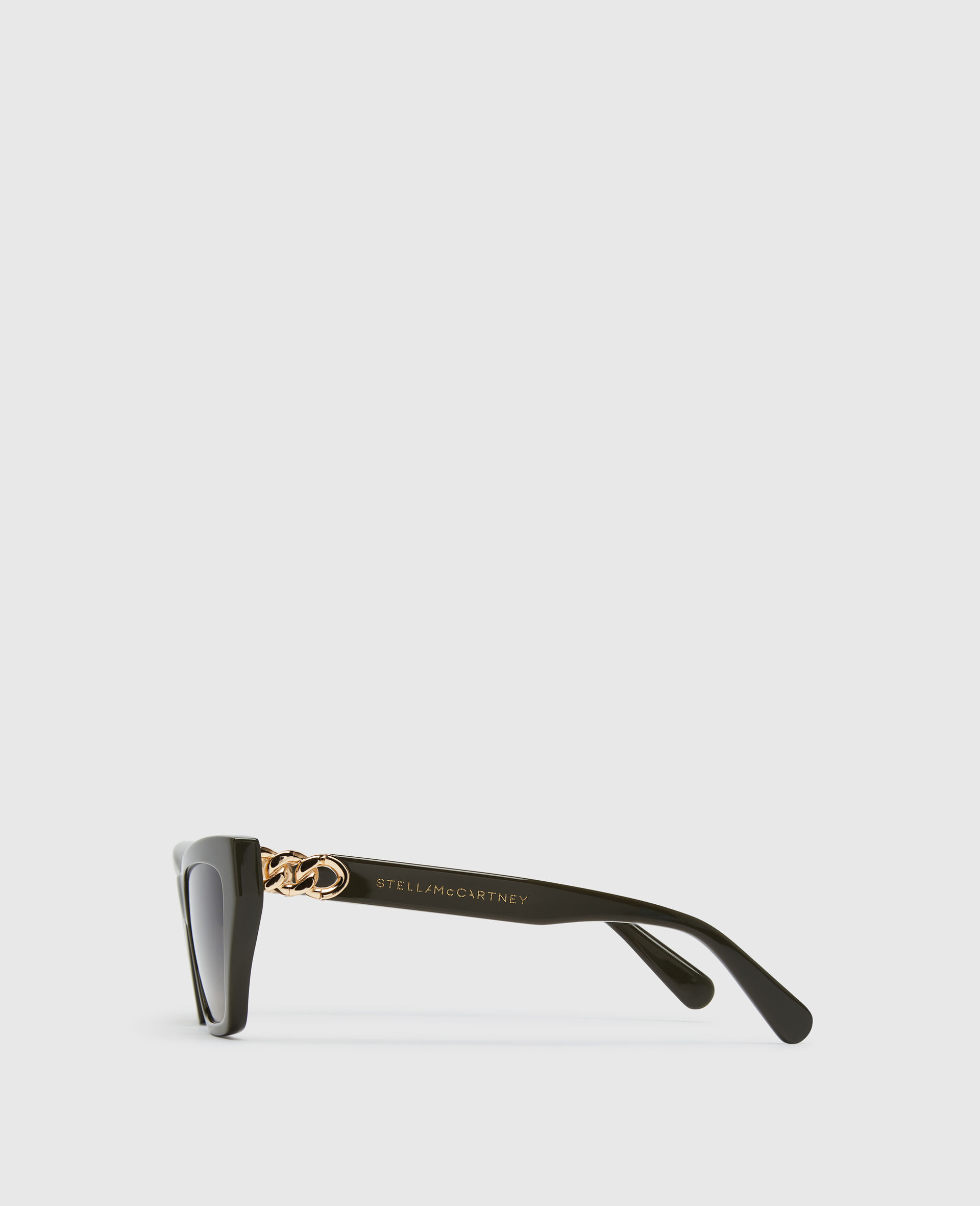 Exaggerated Cat-Eye Sunglasses-Green-medium