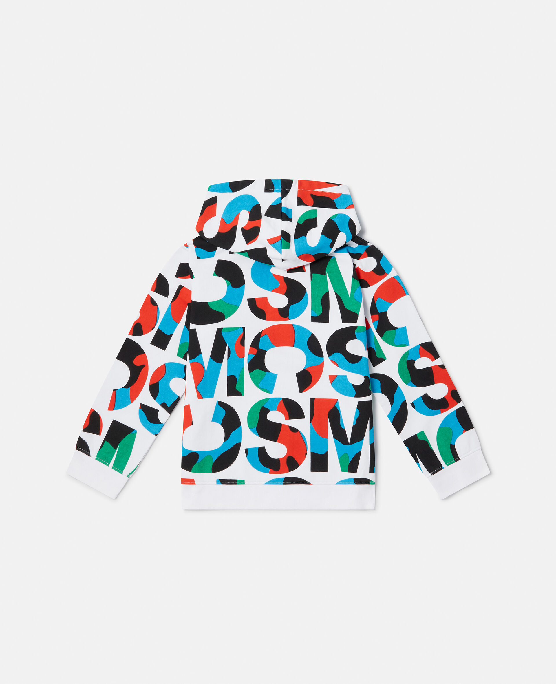SMC Camo Logo Oversized Hoodie-White-large image number 2