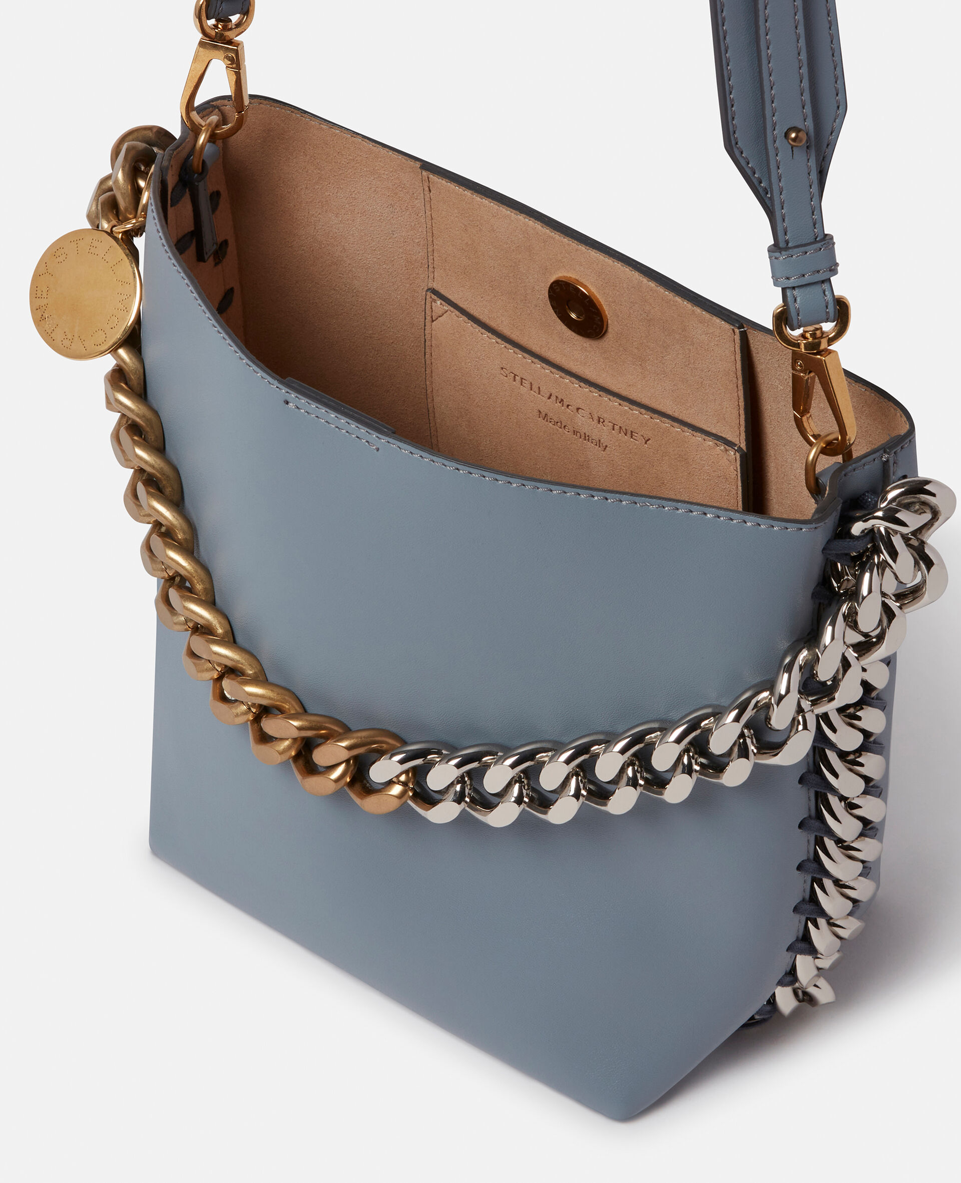Frayme Bucket Bag-Blue-large image number 3