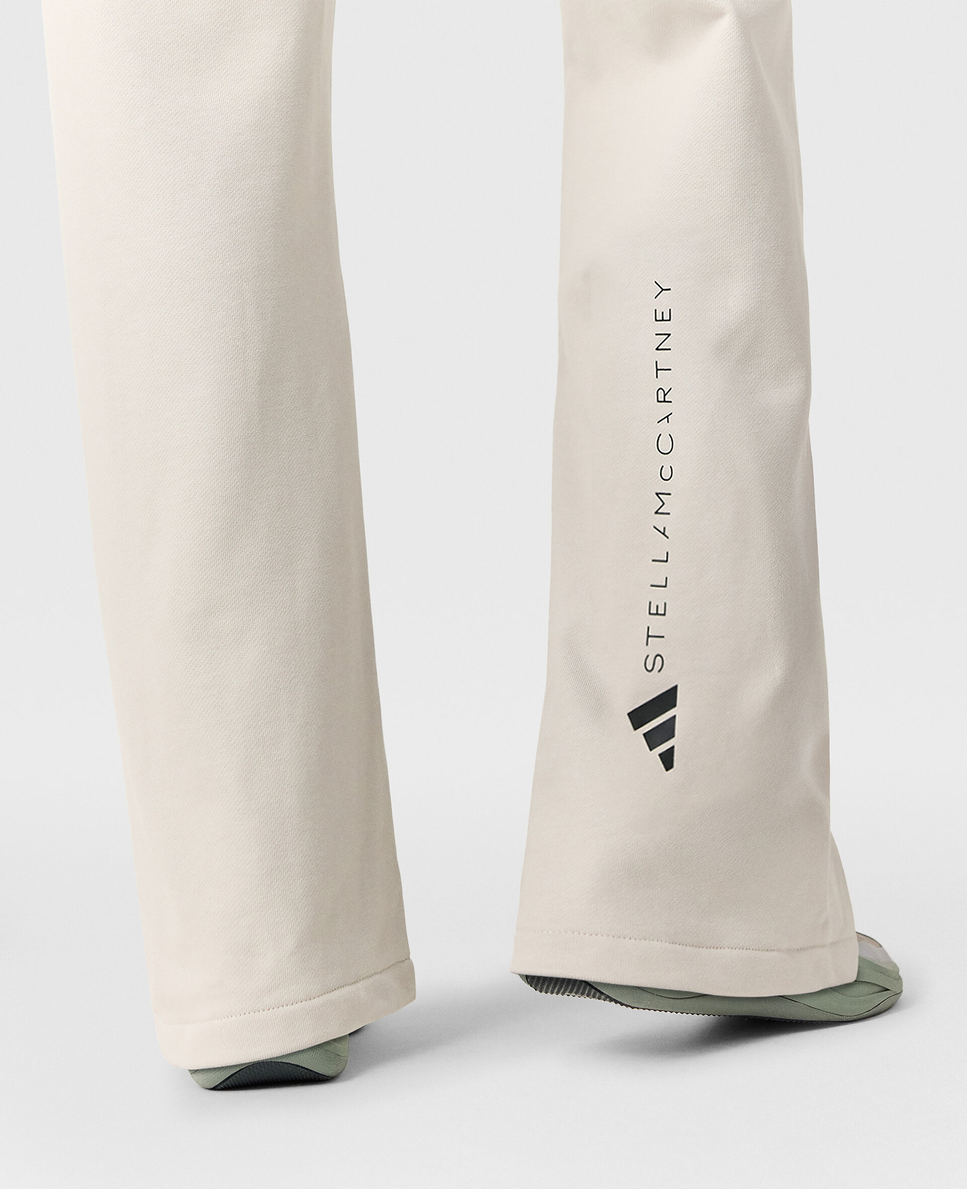 Logo Straight-Leg Joggers-Grey-large image number 2