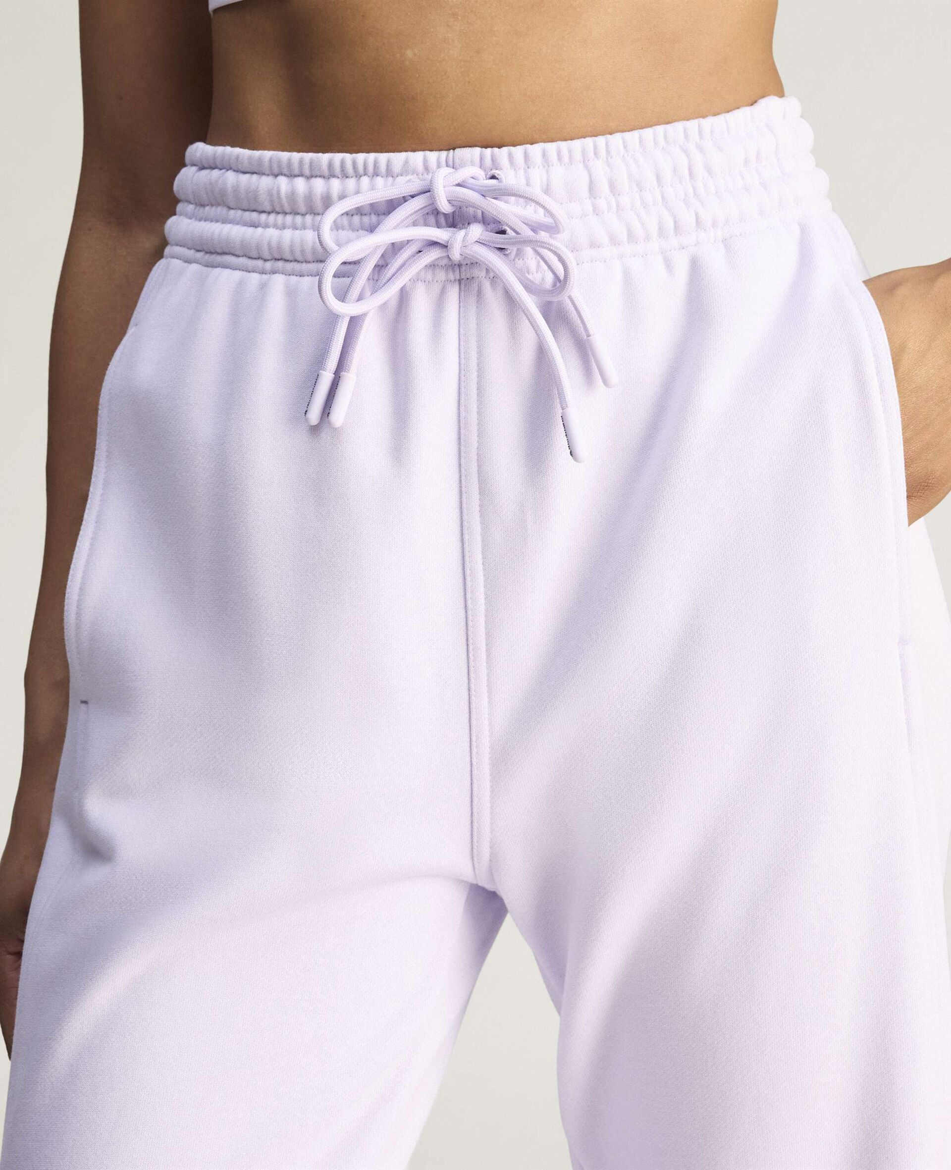 Logo Elasticated  Joggers-Purple-large image number 2