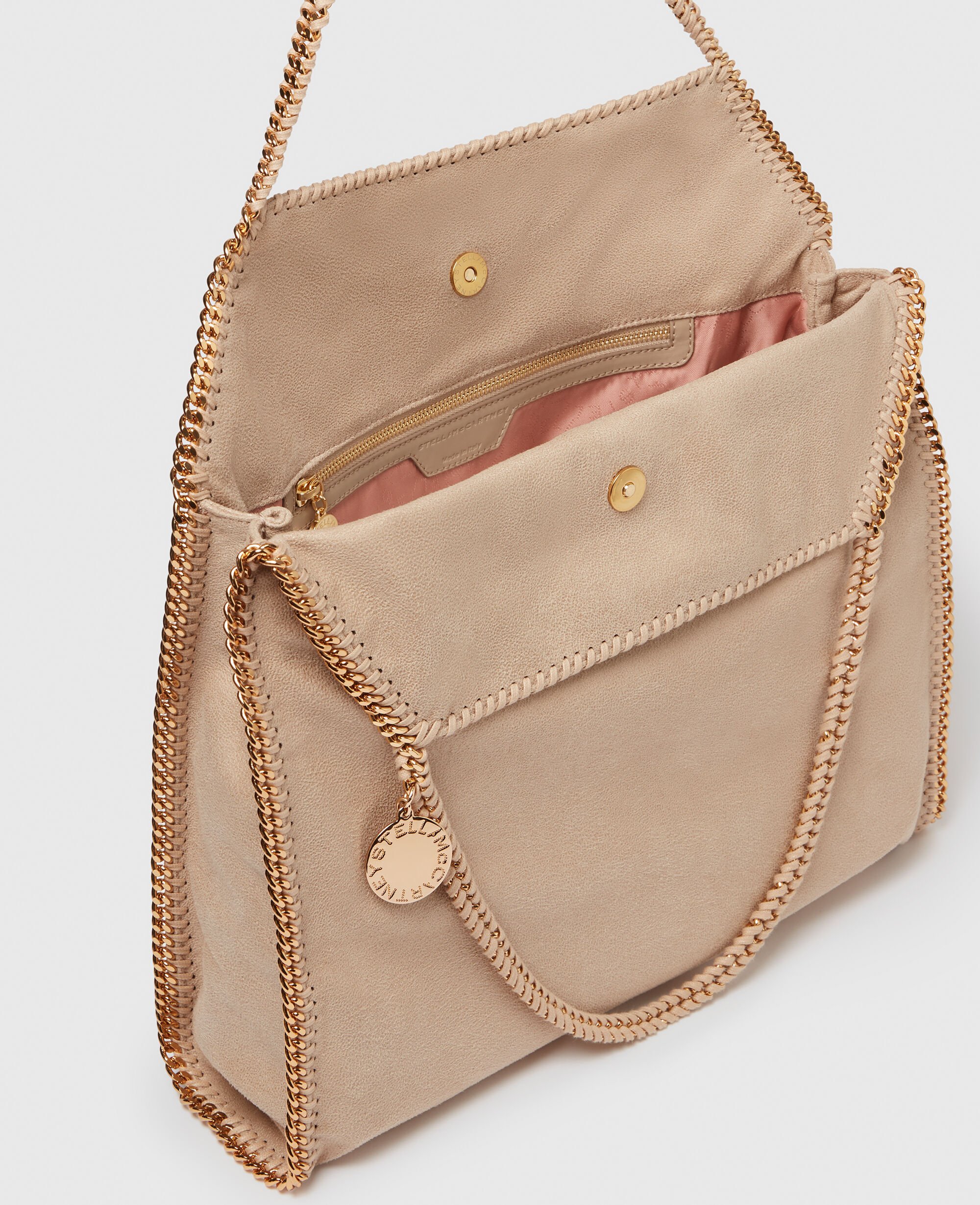 Women Buttercream Baby Bella Large Shoulder Tote Bag Stella McCartney GB