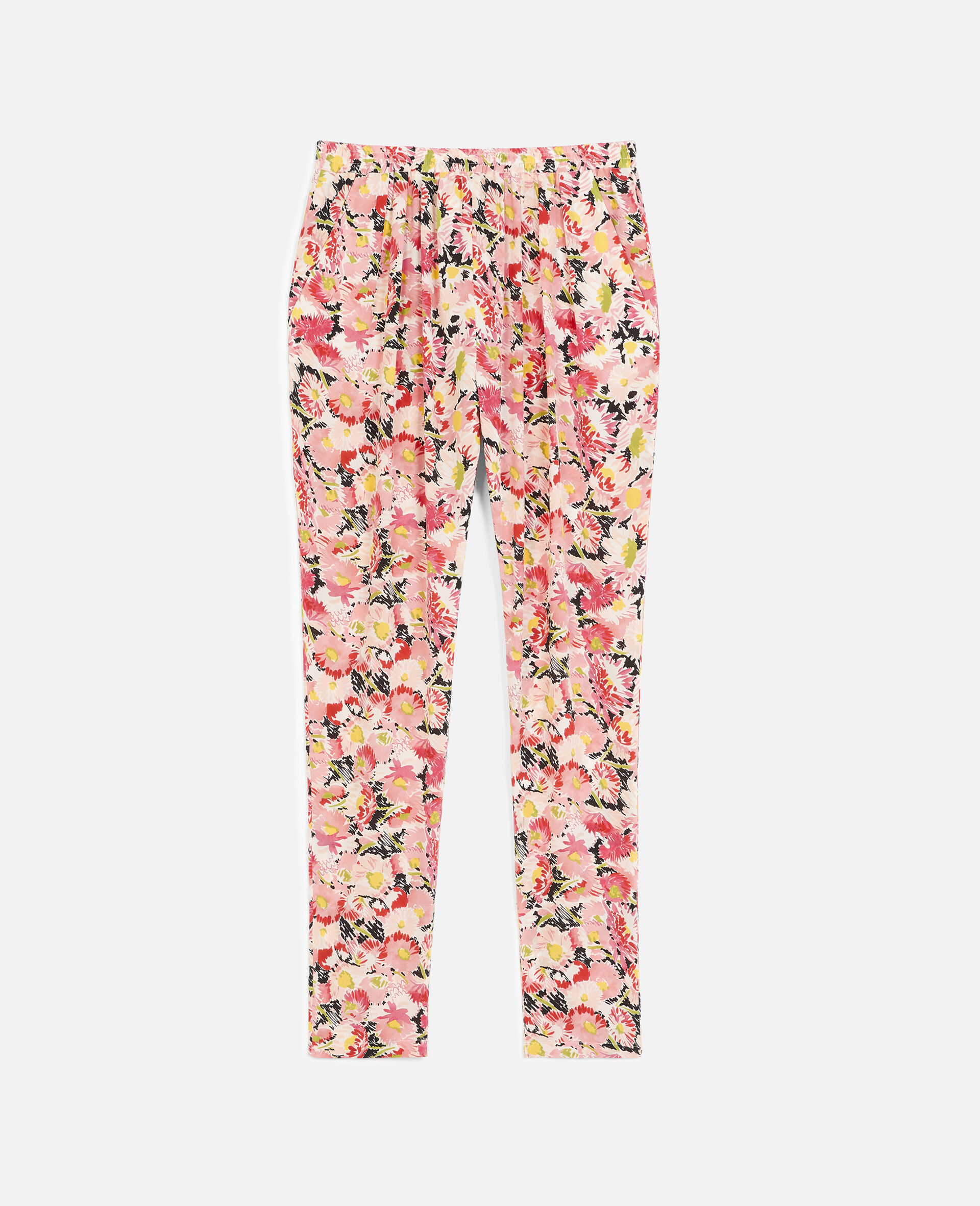 Women Multicolor Pink クリスティーン シルク トラウザーズ Stella Mccartney Jp