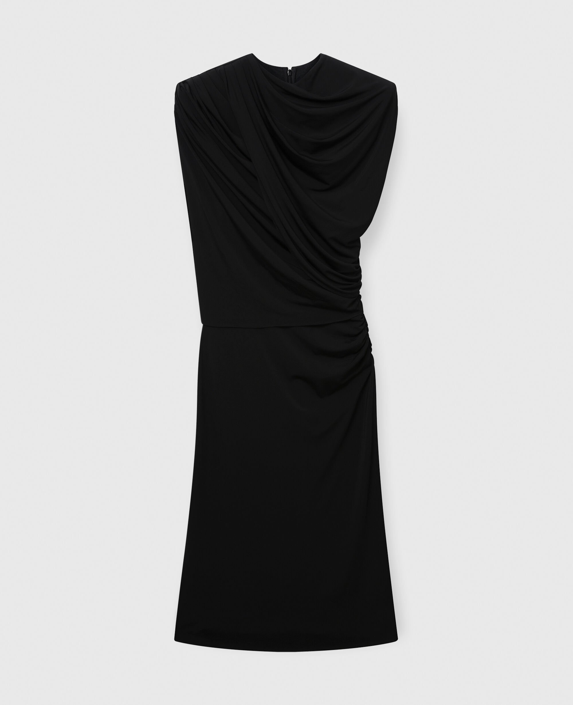 Wrap Over Midi Dress