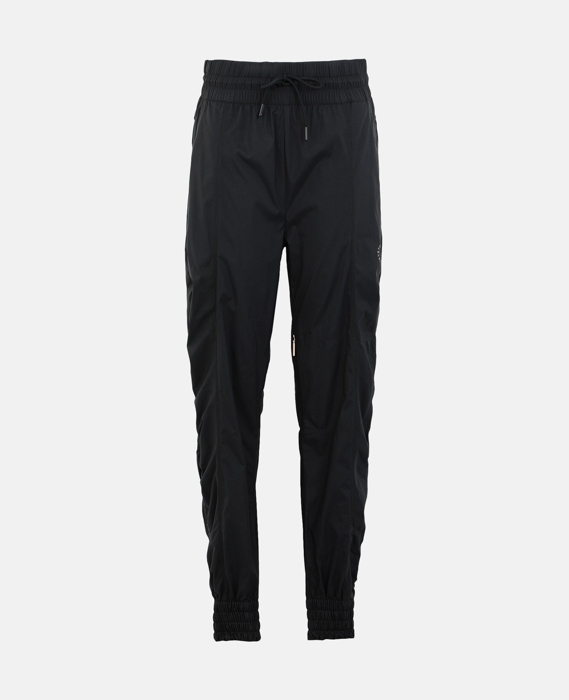 Black Woven Training Trousers-Black-large image number 0
