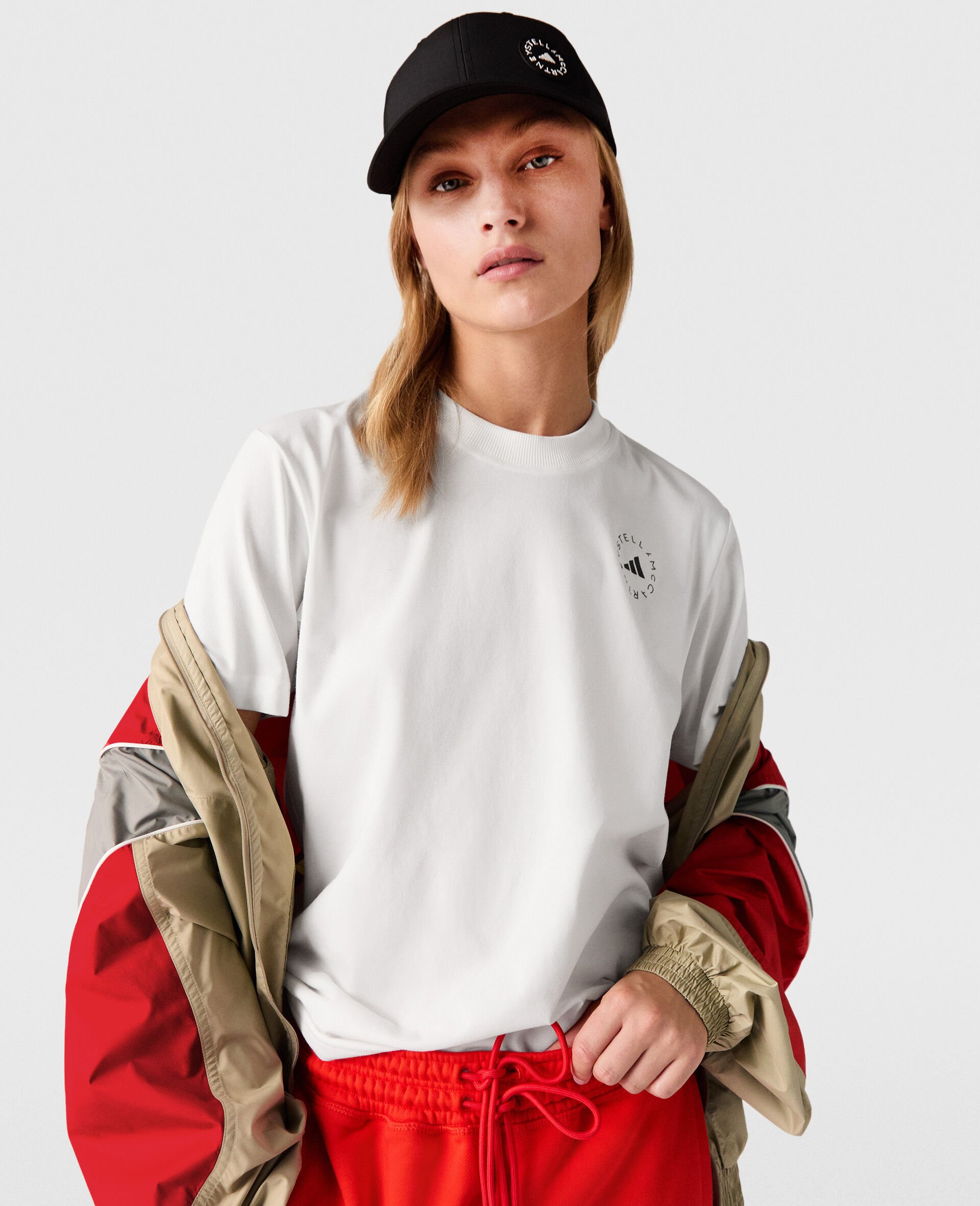 TrueLife Crewneck T-Shirt-White-model