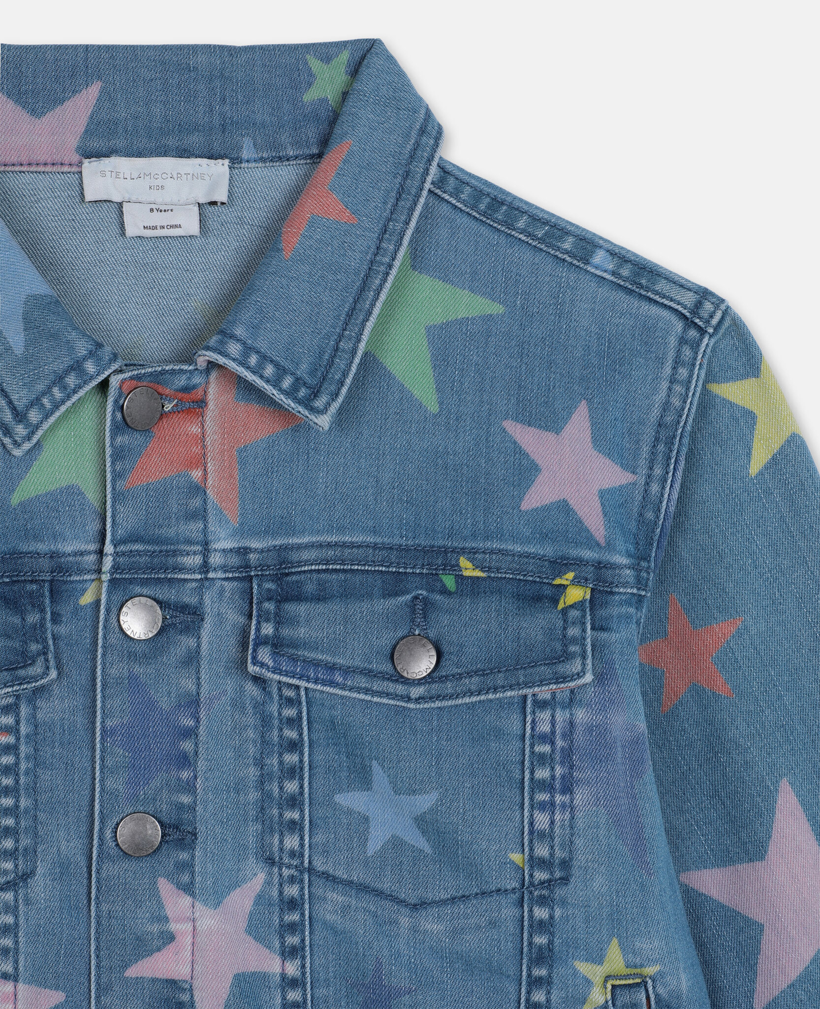 stella mccartney star denim jacket