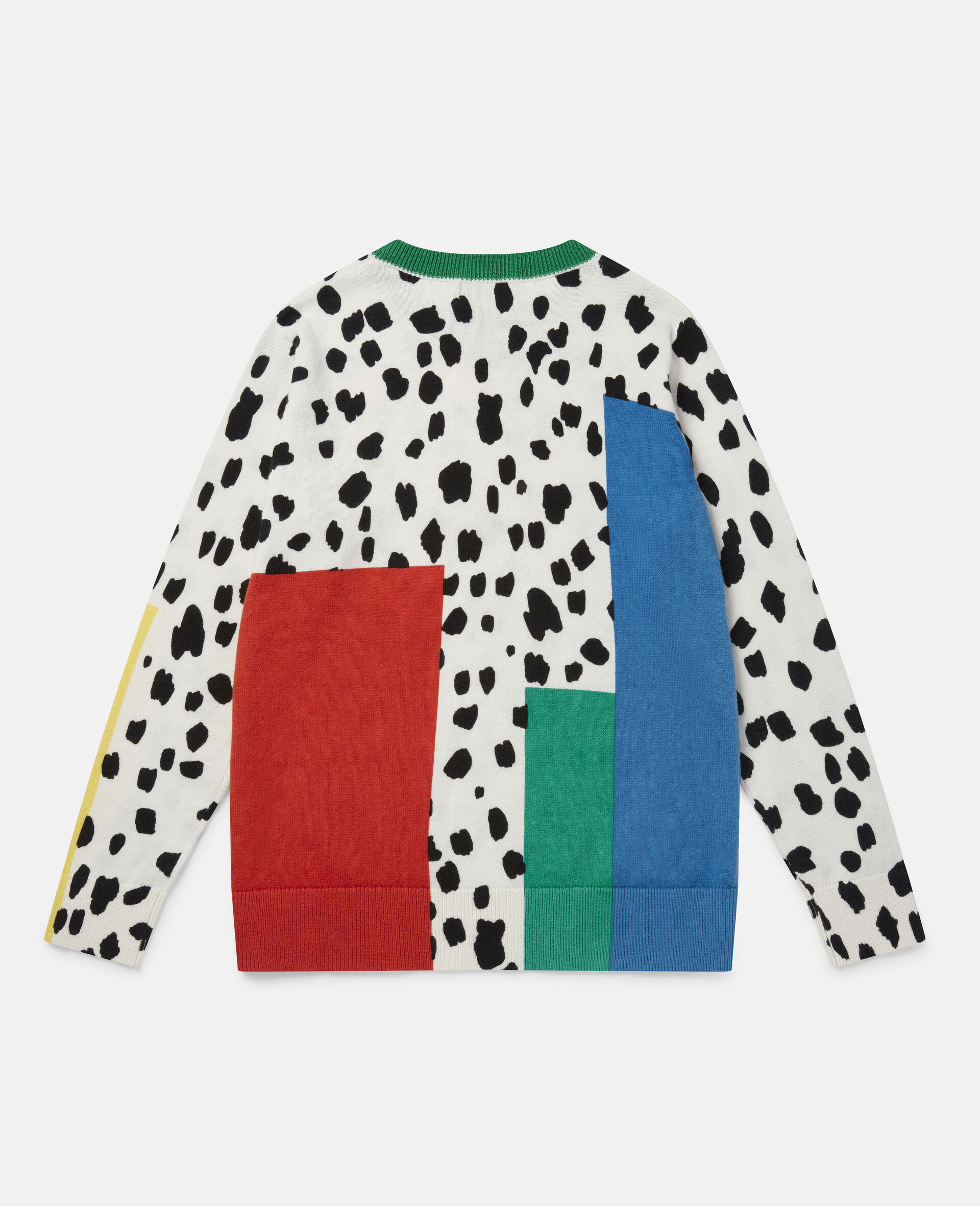 Dalmatian Spots Knit Sweater-Multicolour-large image number 3