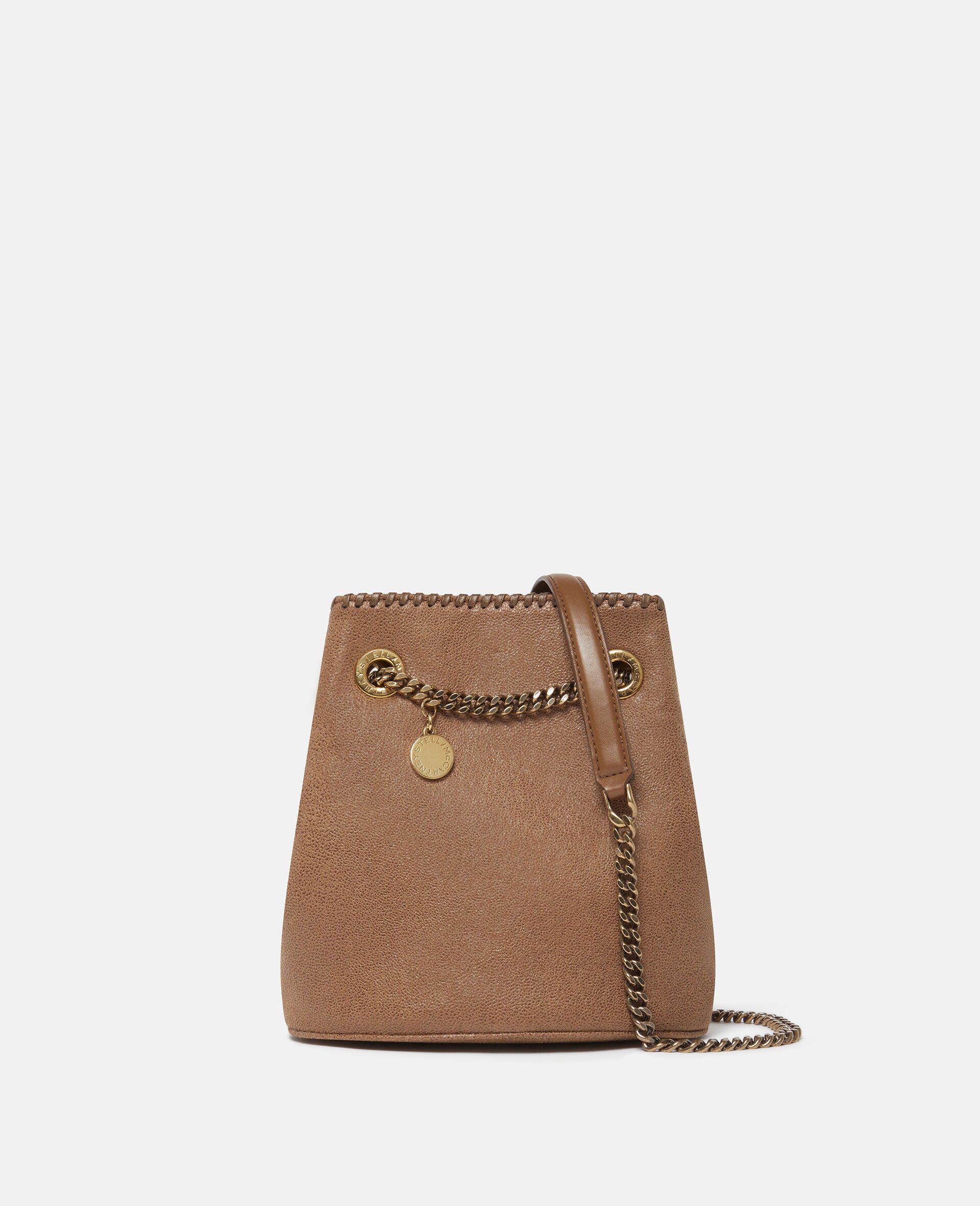 Borsa a Secchiello Falabella-Marrone-large image number 0