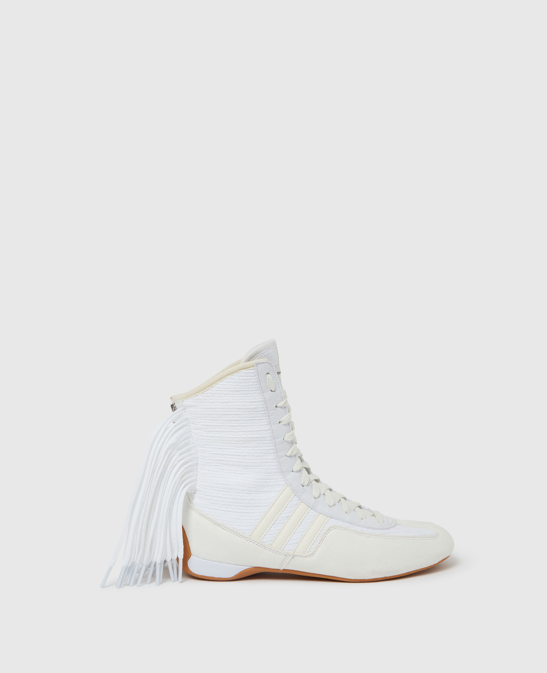 High-Top-Sneakers Rasant mit Fransen-Weiß-large image number 0