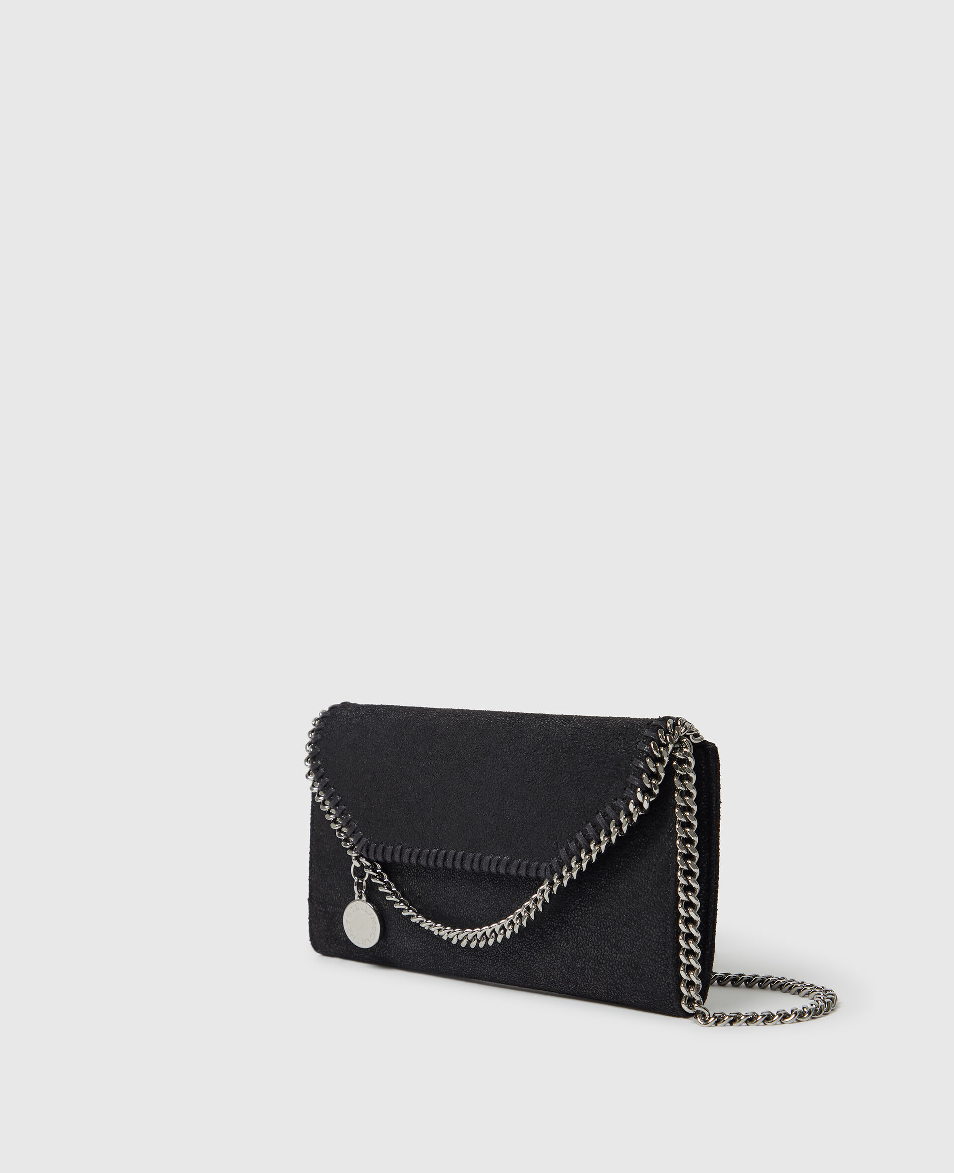 Falabella Wallet-On-Chain Crossbody-Black-medium
