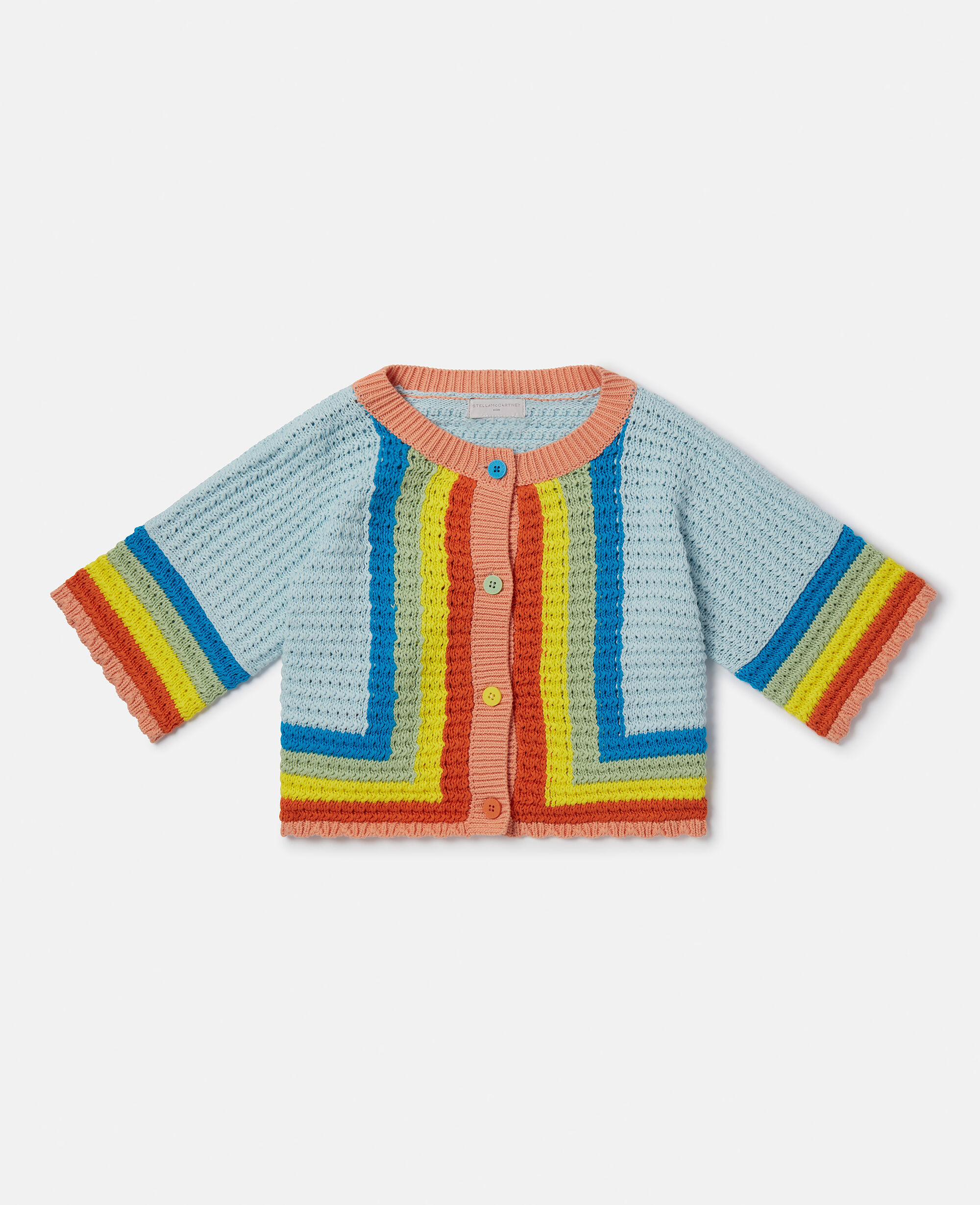 Stella mccartney patchwork cardigan top