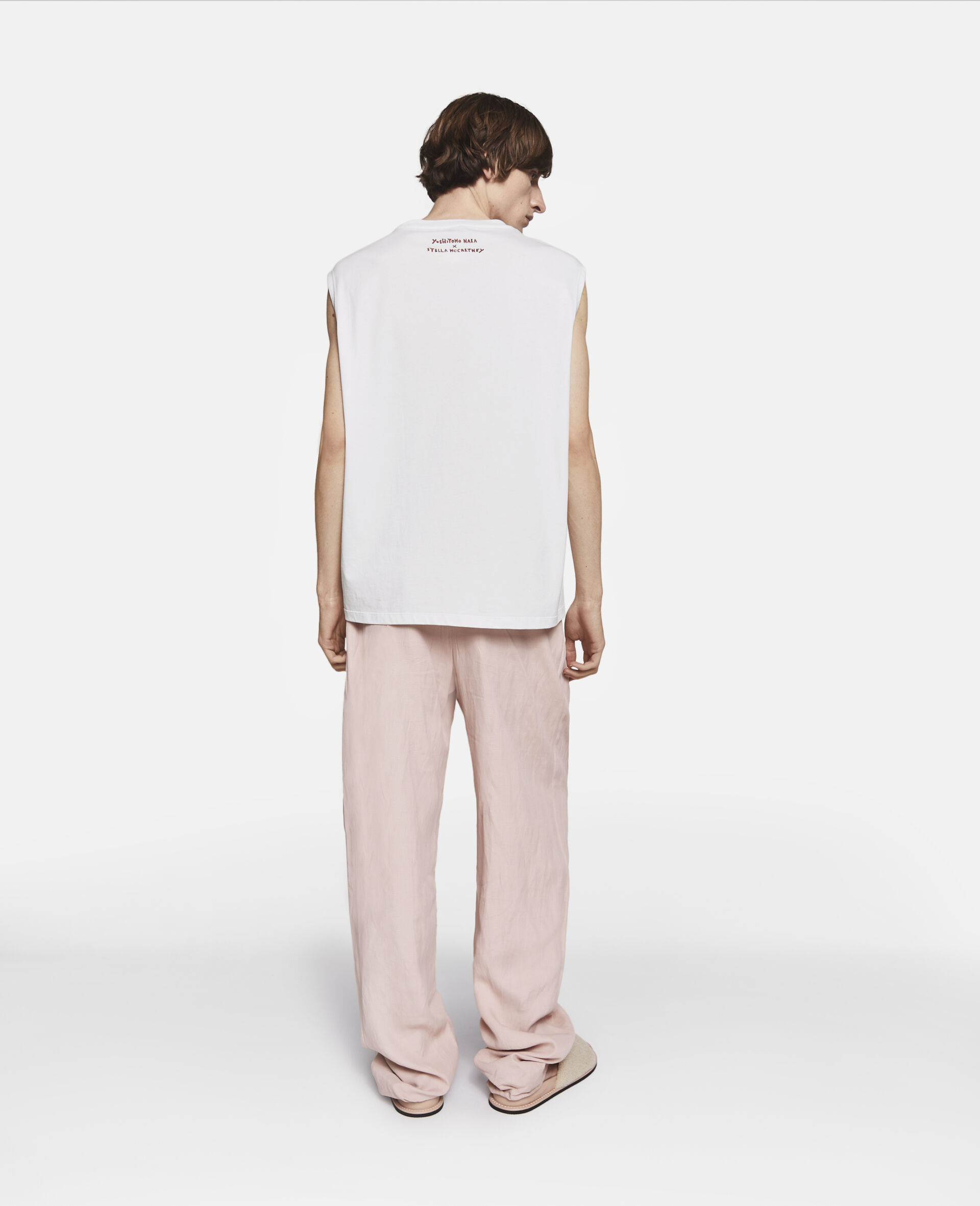 Twins Iプリント タンクトップ-ホワイト-large image number 2