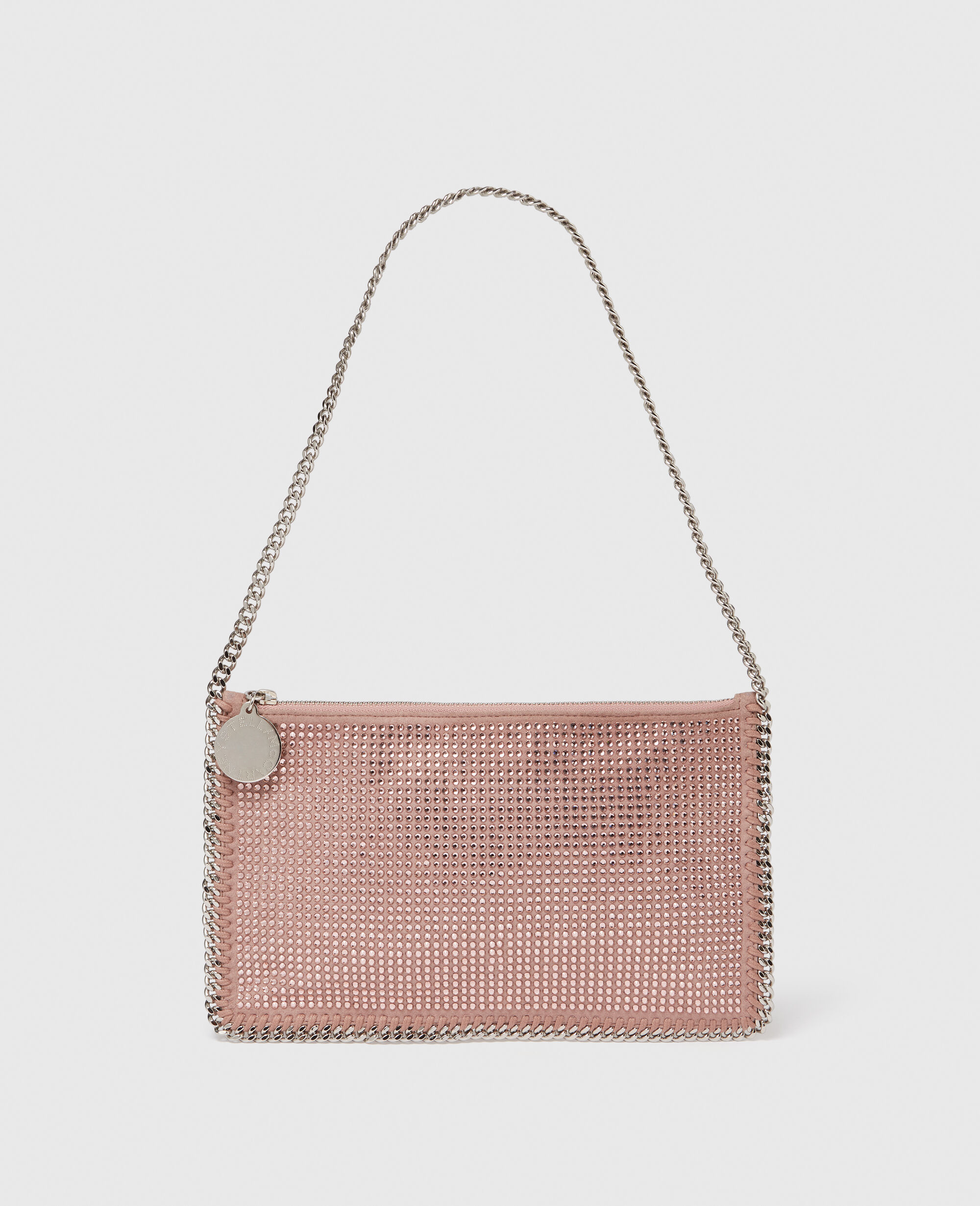 Women Dusty pink Falabella Pochette Shoulder Bag | Stella McCartney US