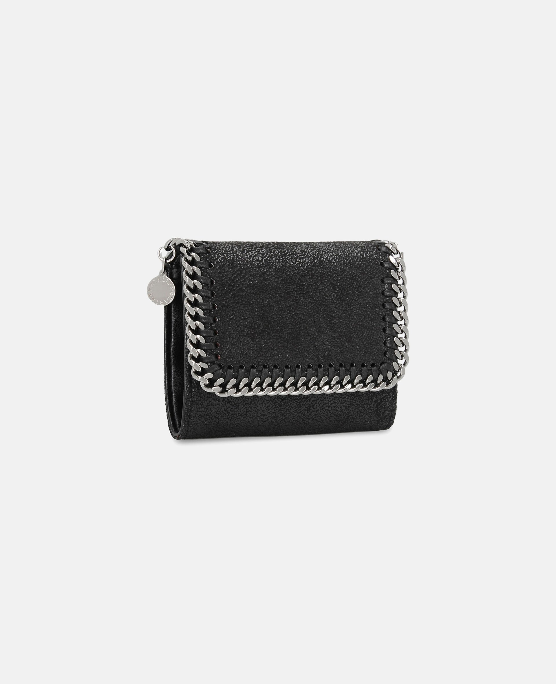 Falabella Small Flap Wallet-Grey-large image number 1