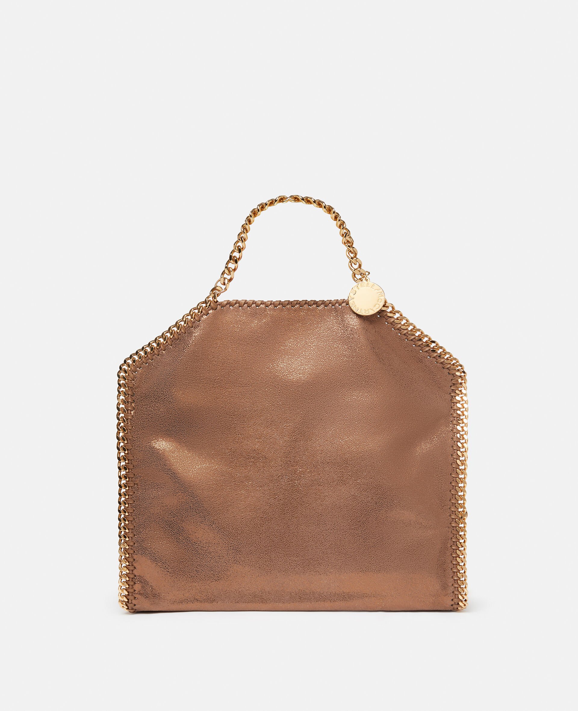 Falabella Fold-Over Tote Bag-Gold-large image number 0