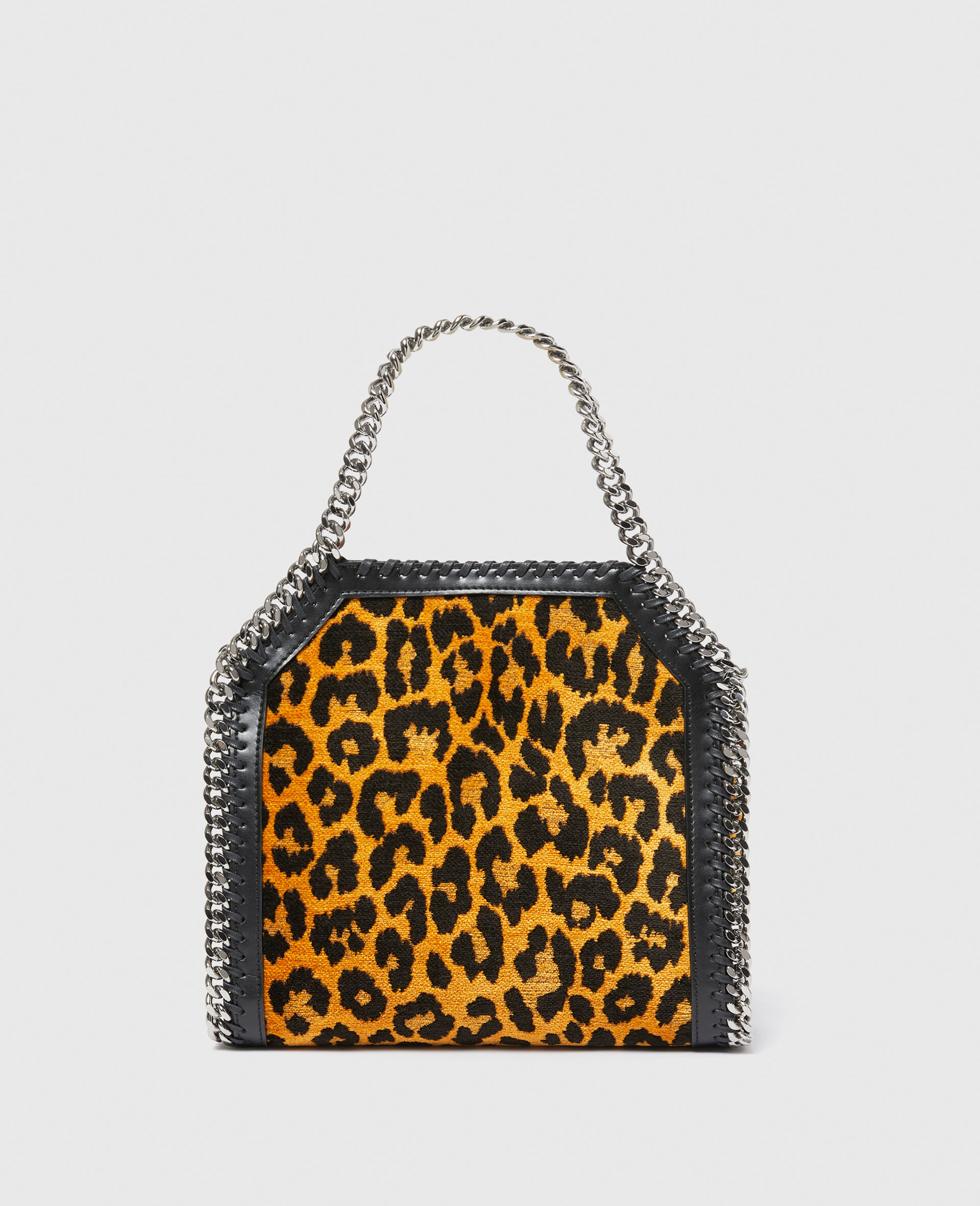 Mini cabas Falabella leopard-Marron-large image number 3