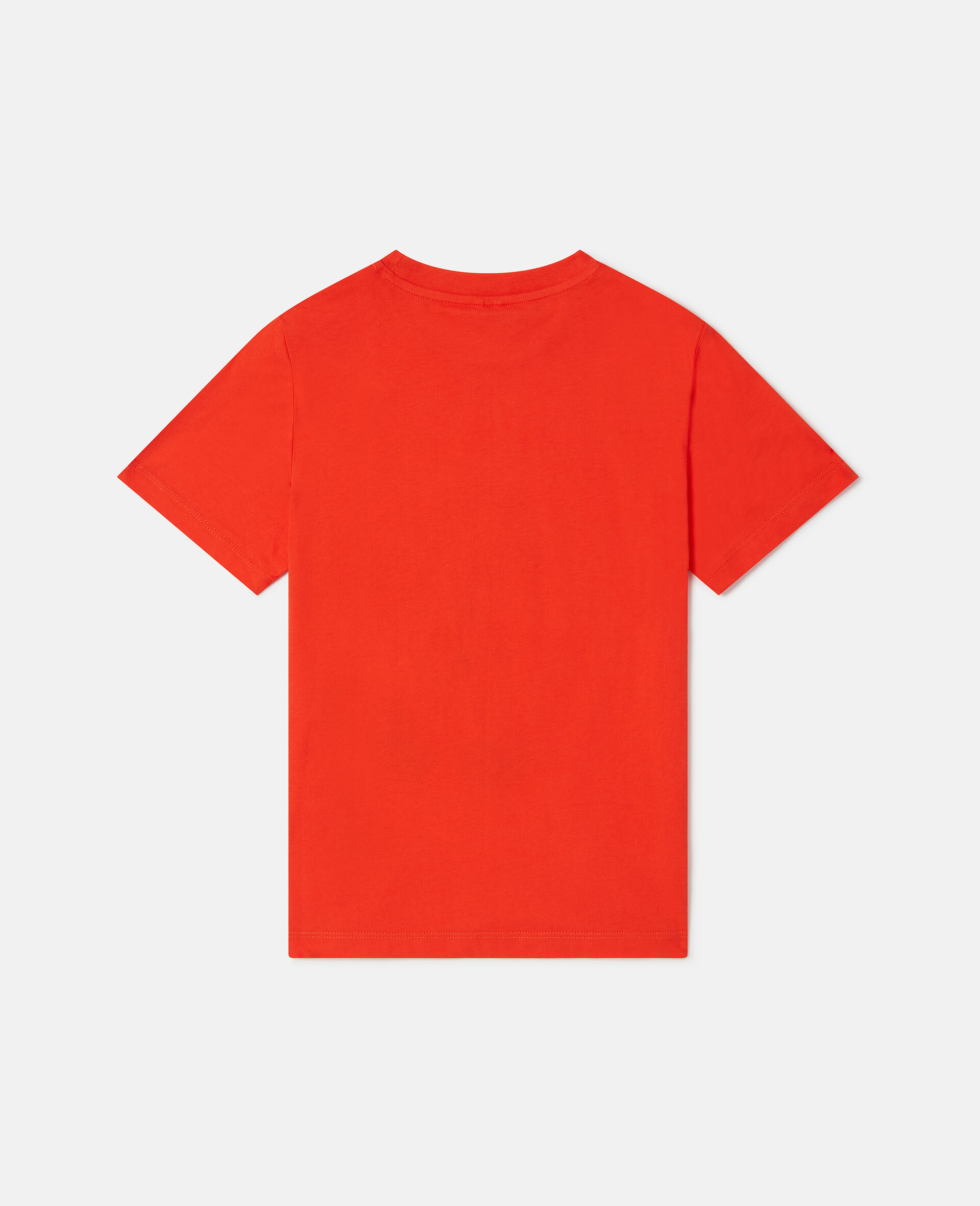 'Fry Day' Print T-Shirt-Red-large image number 2