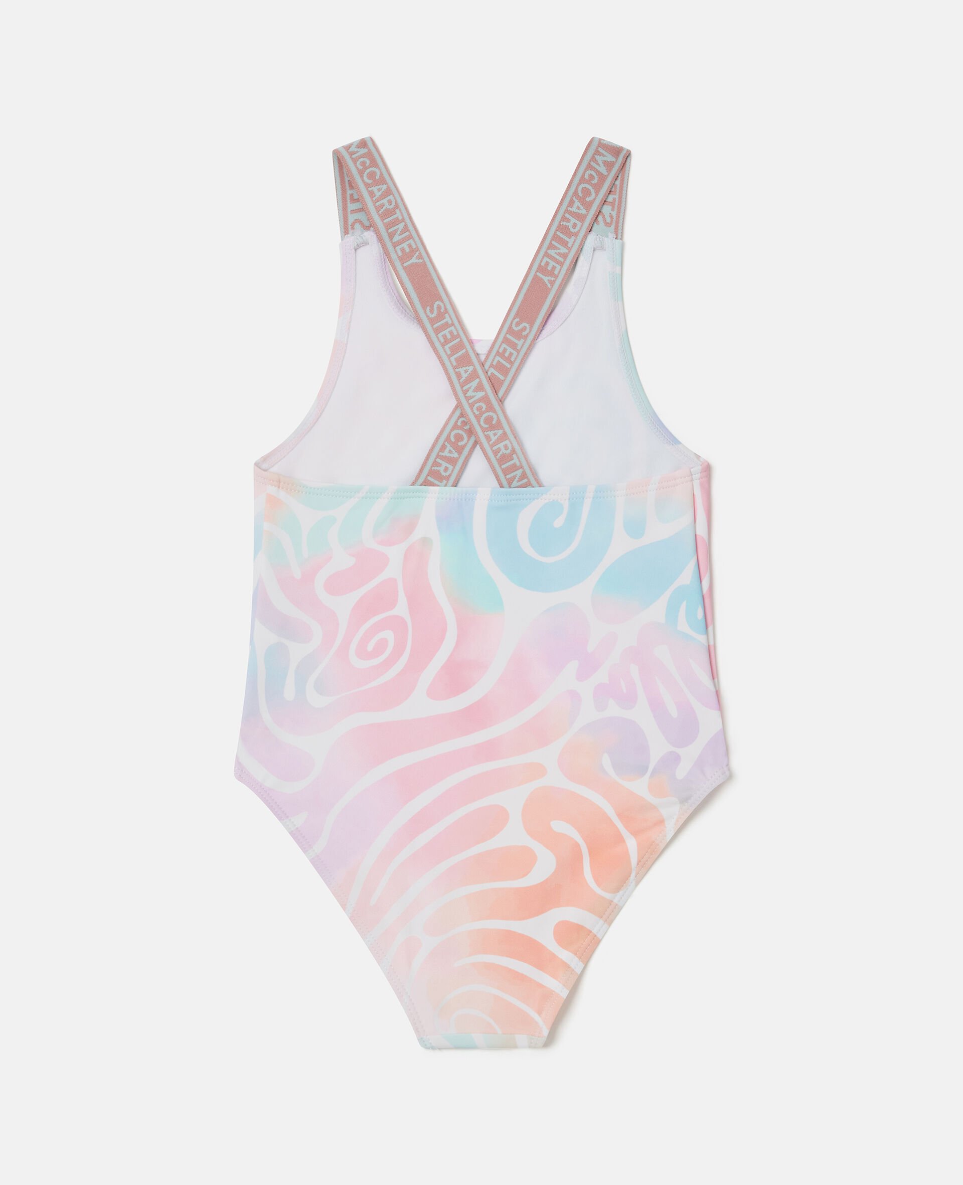 Tie-Dye Graphic Swimsuit-Multicolour-large image number 2
