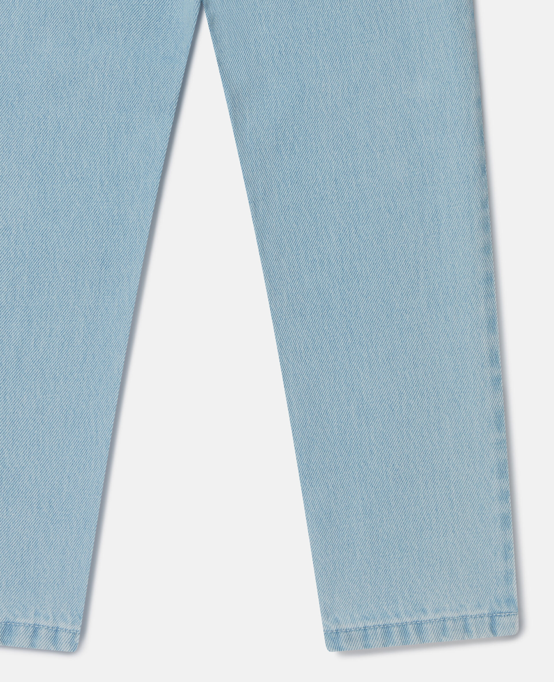 Straight-Leg Denim Jeans-Blue-large image number 3