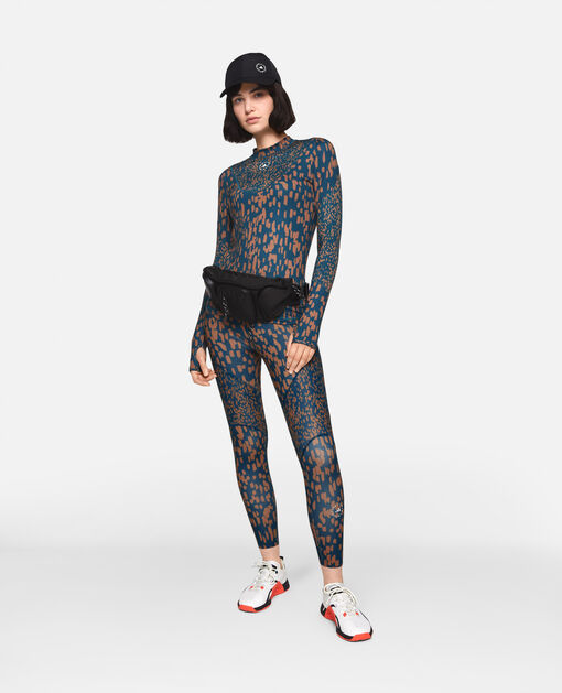 Adidas by Stella McCartney TRUEPACE Long Tights Leggings, Burnt Brick  (X-Large) at  Women's Clothing store