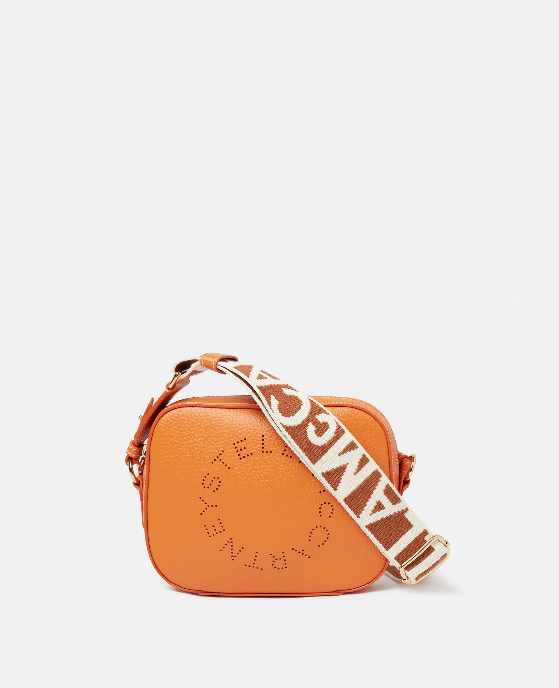 Stella Logo Grainy Alter Mat Mini Bag-Orange-large image number 0