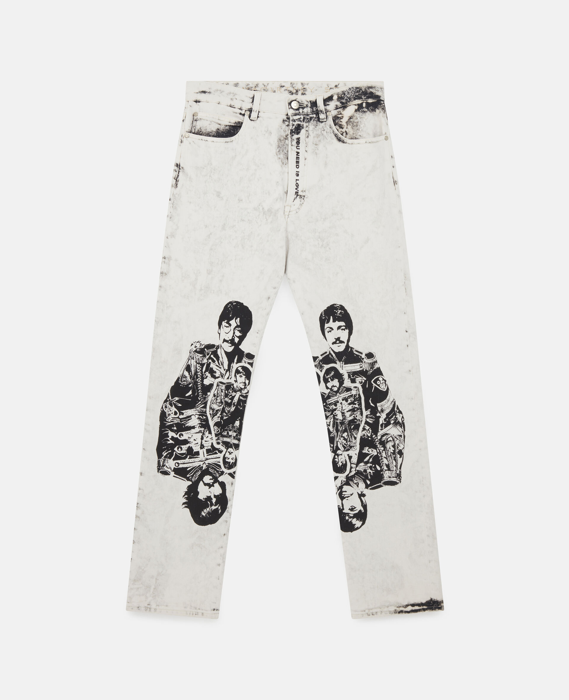 Get Back牛仔长裤-白色-large image number 0