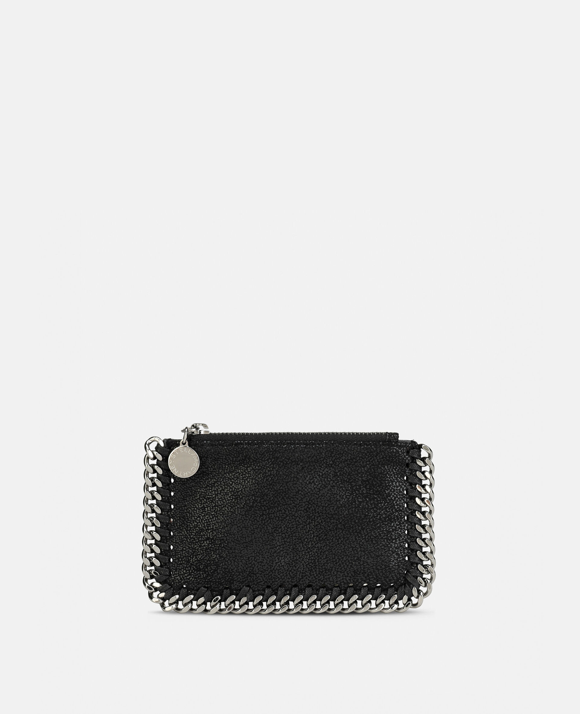Women BLACK ファラベラ ジップカードホルダー | Stella McCartney JP 
