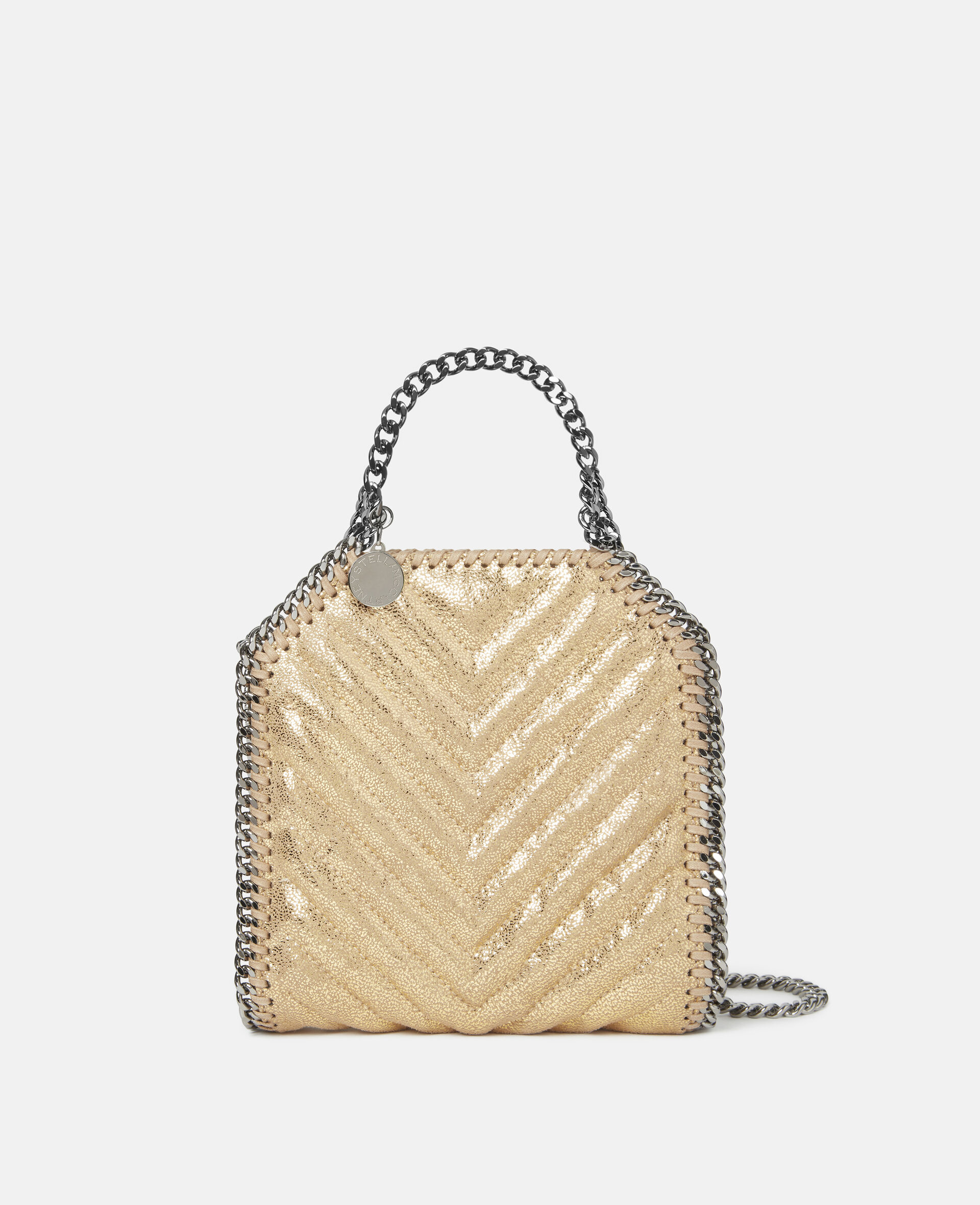 Falabella Tiny Tote-Yellow-large image number 0