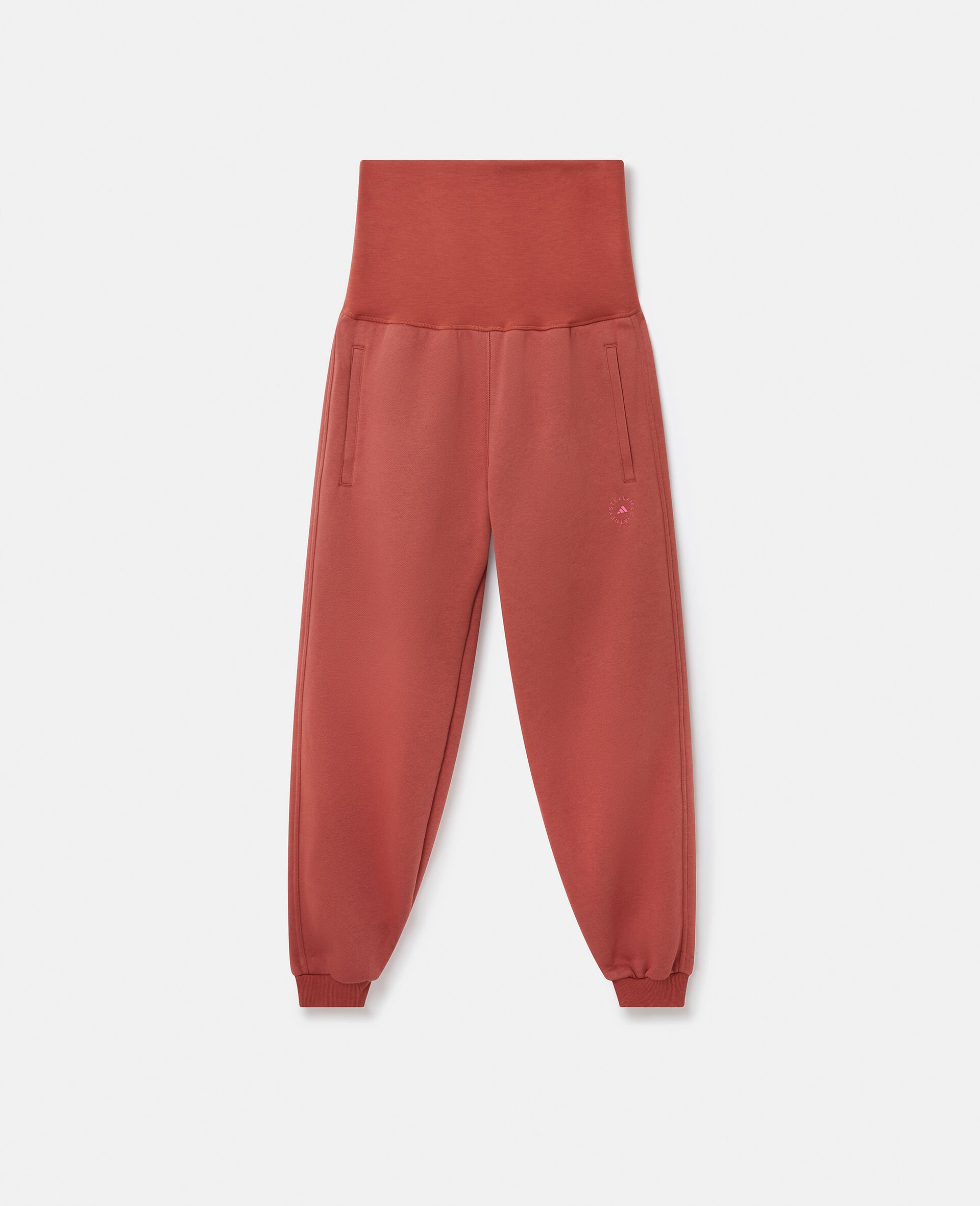 Maternity Over-Bump Joggers-Brown-large image number 0